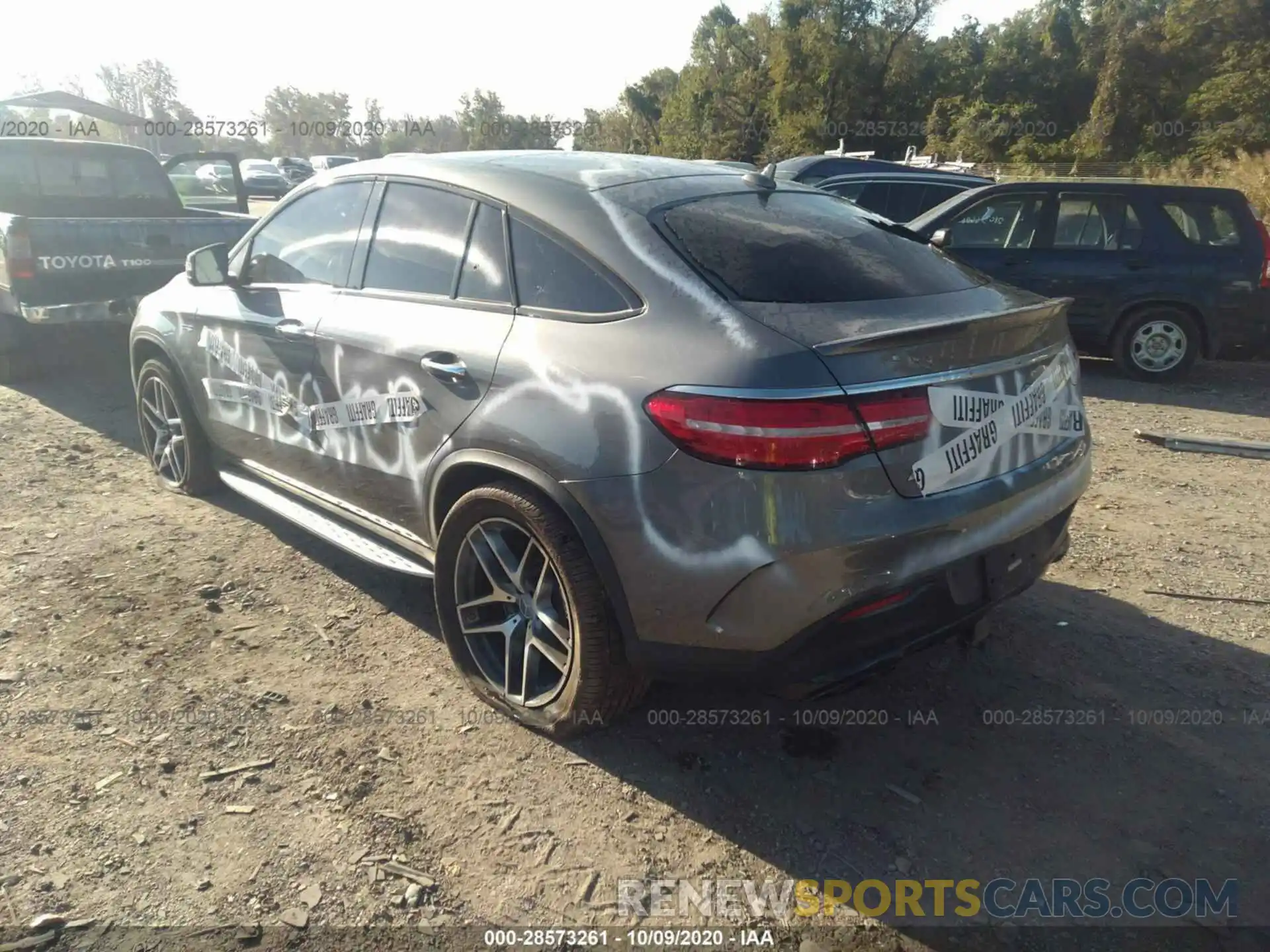 3 Фотография поврежденного автомобиля 4JGED6EB9KA141911 MERCEDES-BENZ GLE 2019