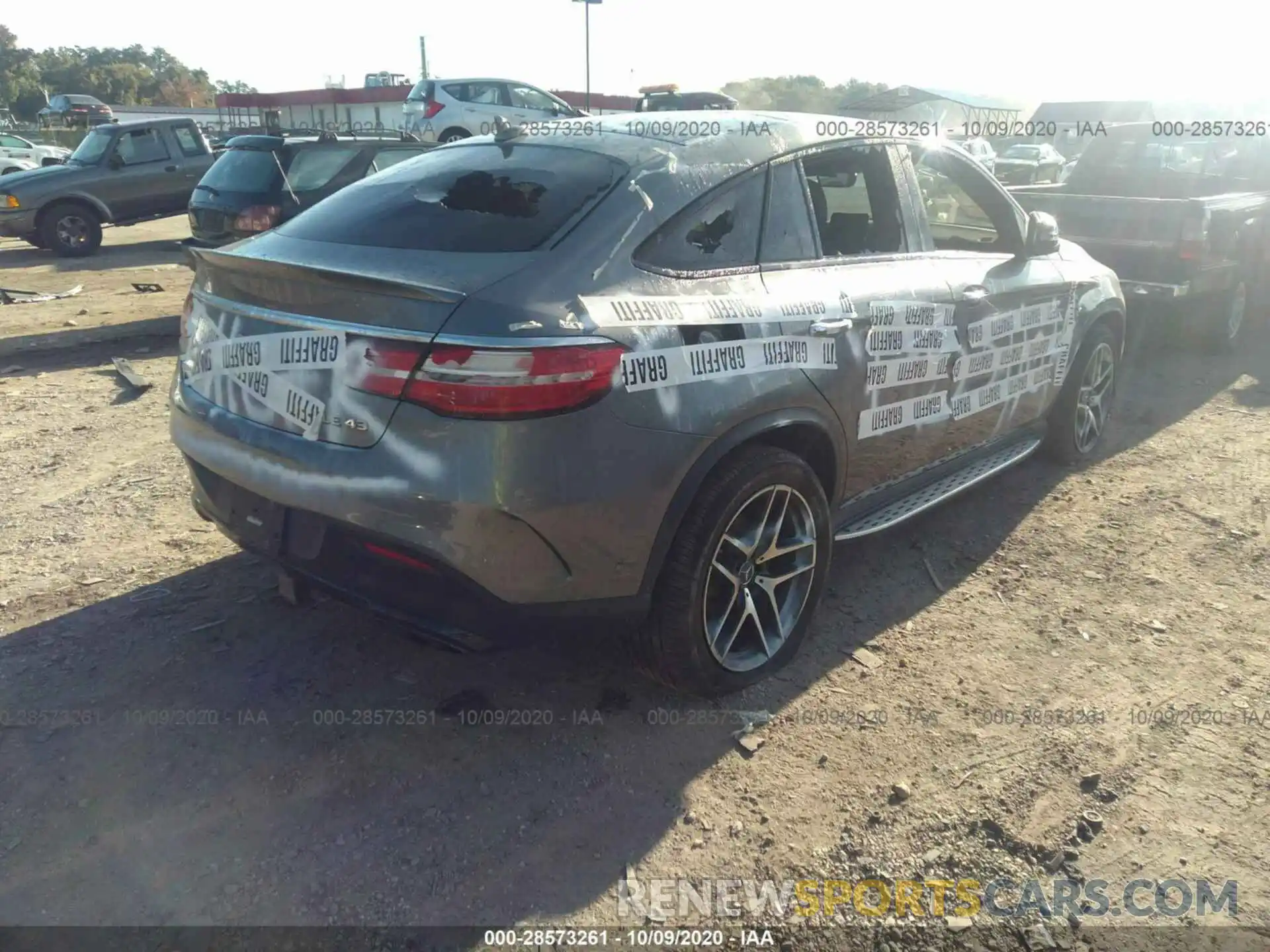 4 Photograph of a damaged car 4JGED6EB9KA141911 MERCEDES-BENZ GLE 2019