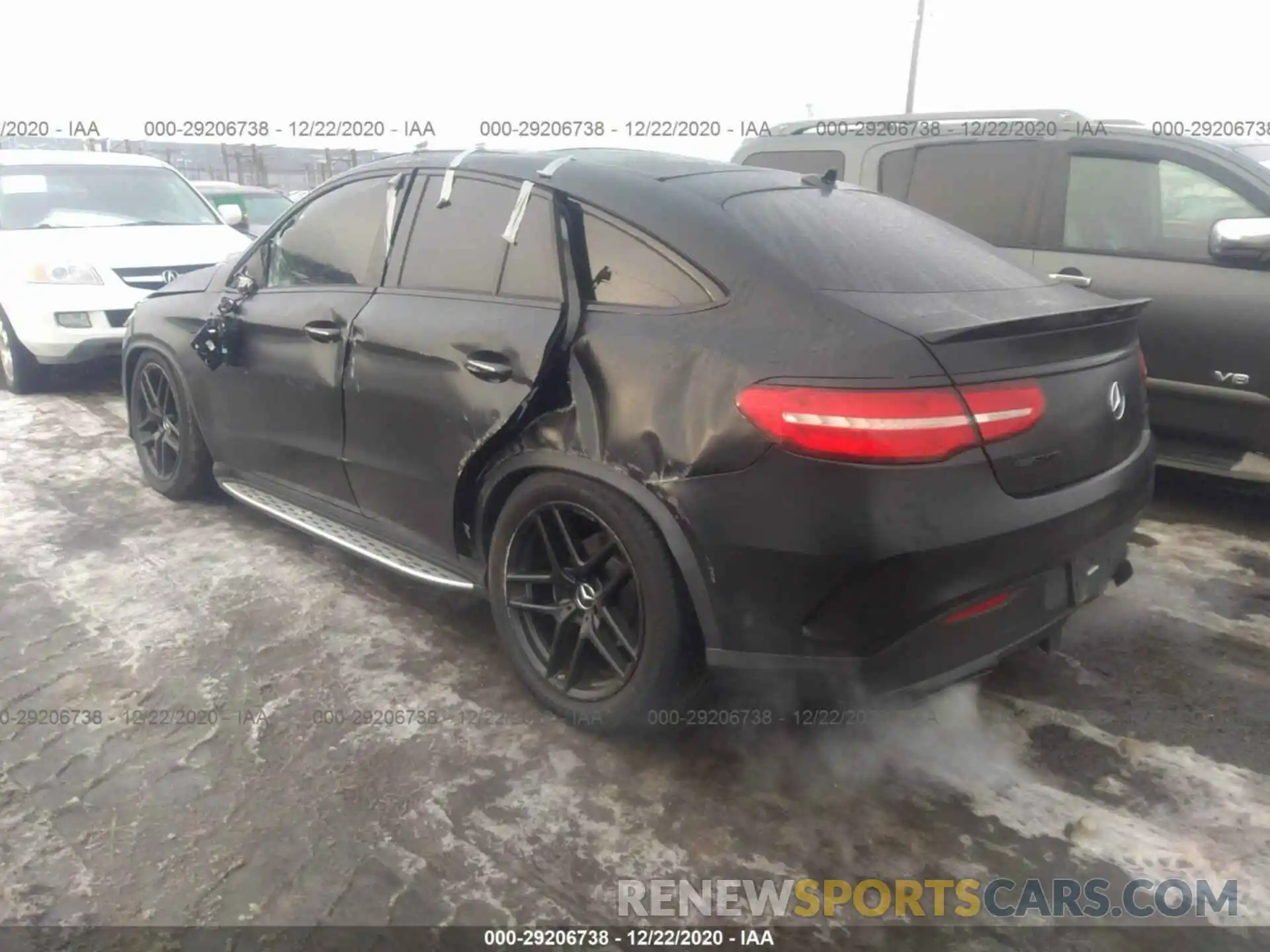 3 Фотография поврежденного автомобиля 4JGED6EBXKA139570 MERCEDES-BENZ GLE 2019