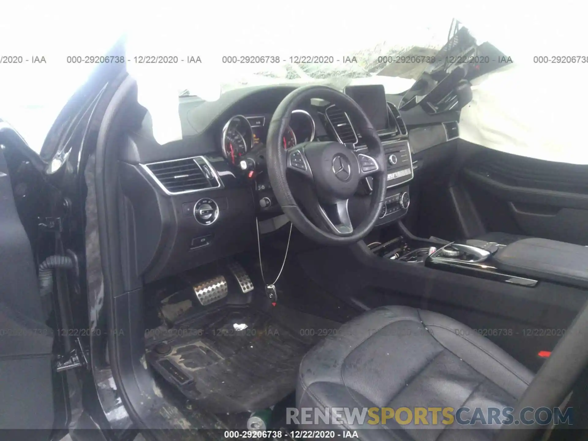 5 Фотография поврежденного автомобиля 4JGED6EBXKA139570 MERCEDES-BENZ GLE 2019