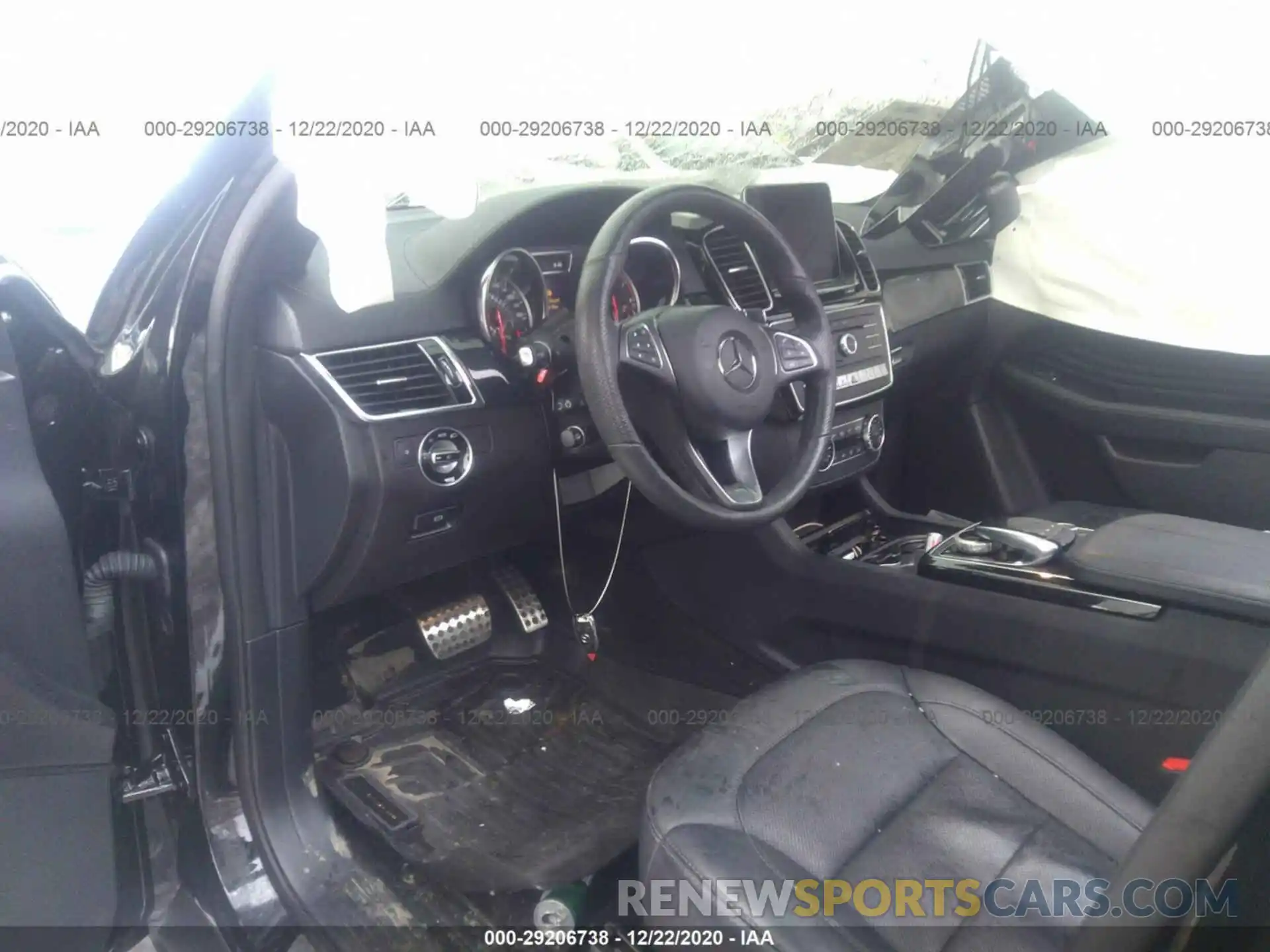 5 Photograph of a damaged car 4JGED6EBXKA139570 MERCEDES-BENZ GLE 2019