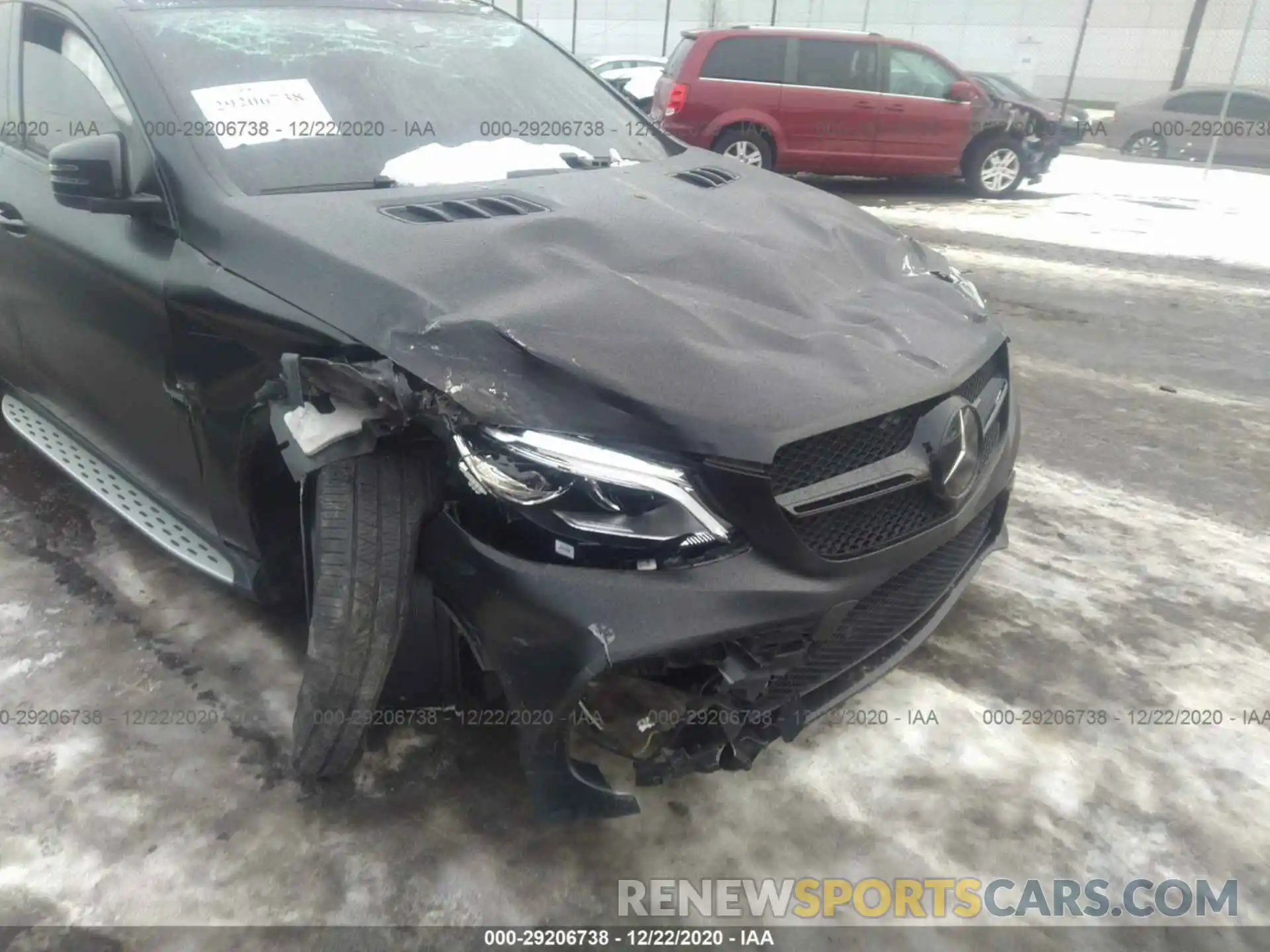 6 Photograph of a damaged car 4JGED6EBXKA139570 MERCEDES-BENZ GLE 2019