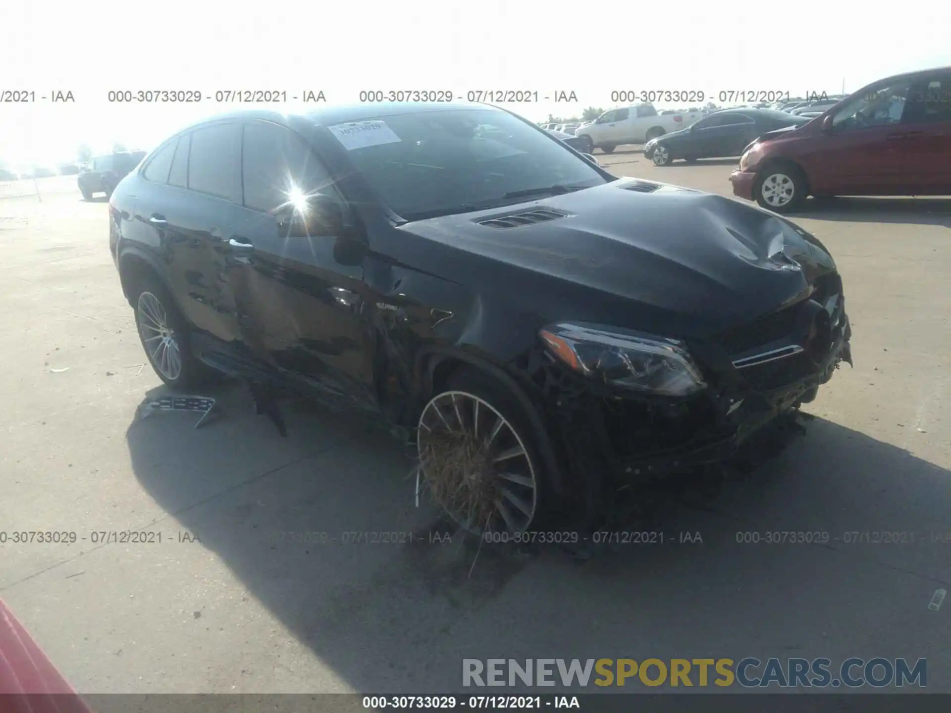 1 Photograph of a damaged car 4JGED6EBXKA151489 MERCEDES-BENZ GLE 2019