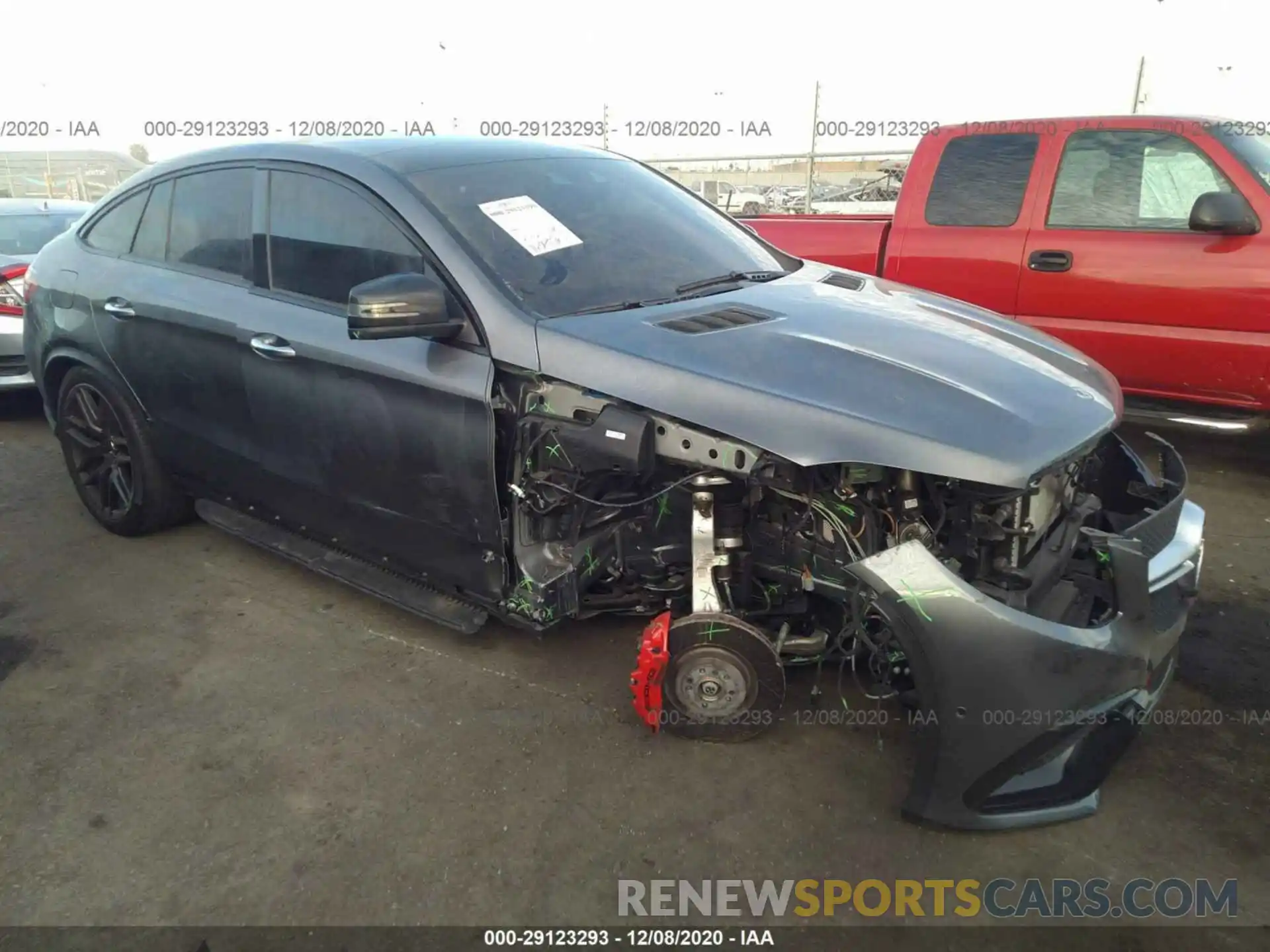 1 Фотография поврежденного автомобиля 4JGED7FB0KA146774 MERCEDES-BENZ GLE 2019