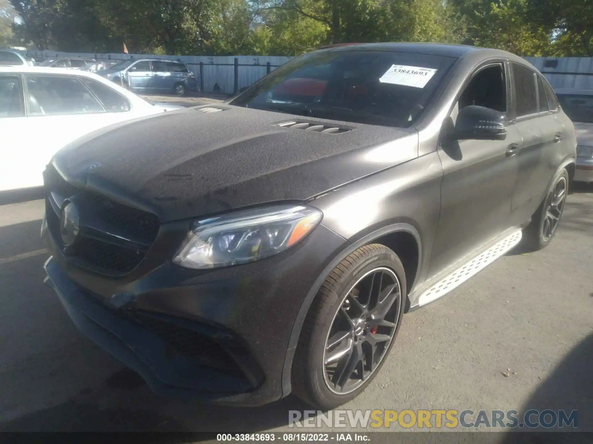 2 Photograph of a damaged car 4JGED7FB5KA126567 MERCEDES-BENZ GLE 2019