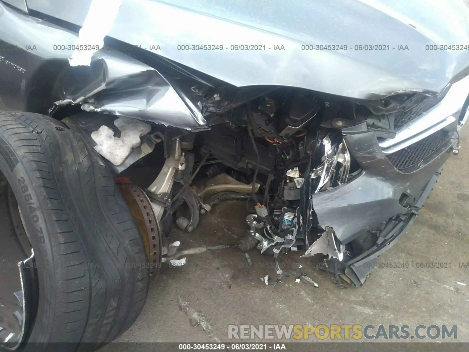 6 Photograph of a damaged car 4JGED7FB8KA126255 MERCEDES-BENZ GLE 2019
