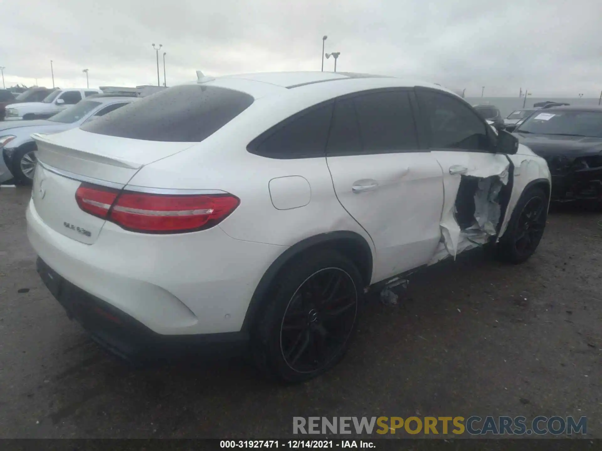 4 Photograph of a damaged car 4JGED7FBXKA155448 MERCEDES-BENZ GLE 2019