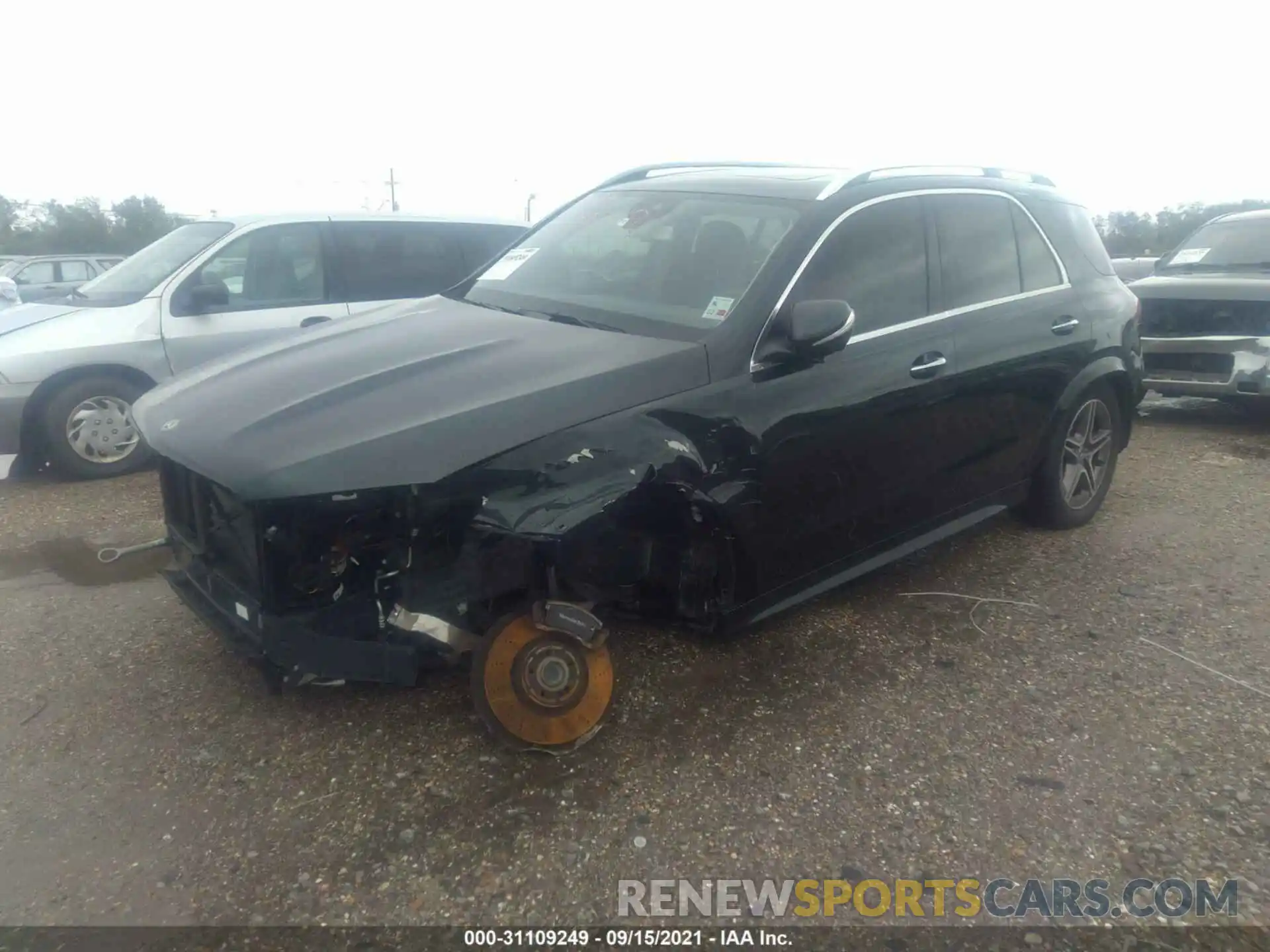 2 Photograph of a damaged car 4JGFB4JB1LA153976 MERCEDES-BENZ GLE 2020