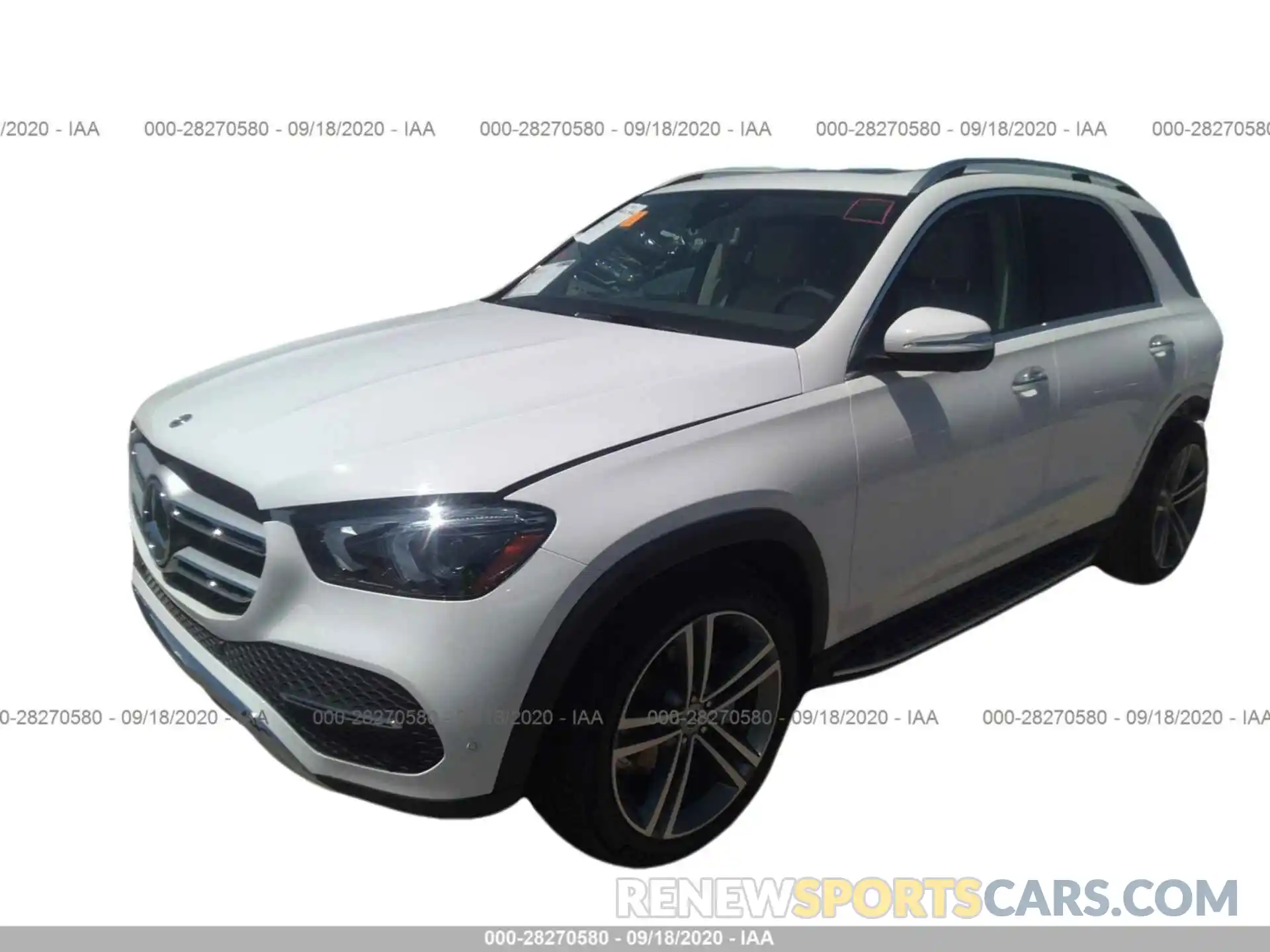 2 Photograph of a damaged car 4JGFB4JB2LA243525 MERCEDES-BENZ GLE 2020