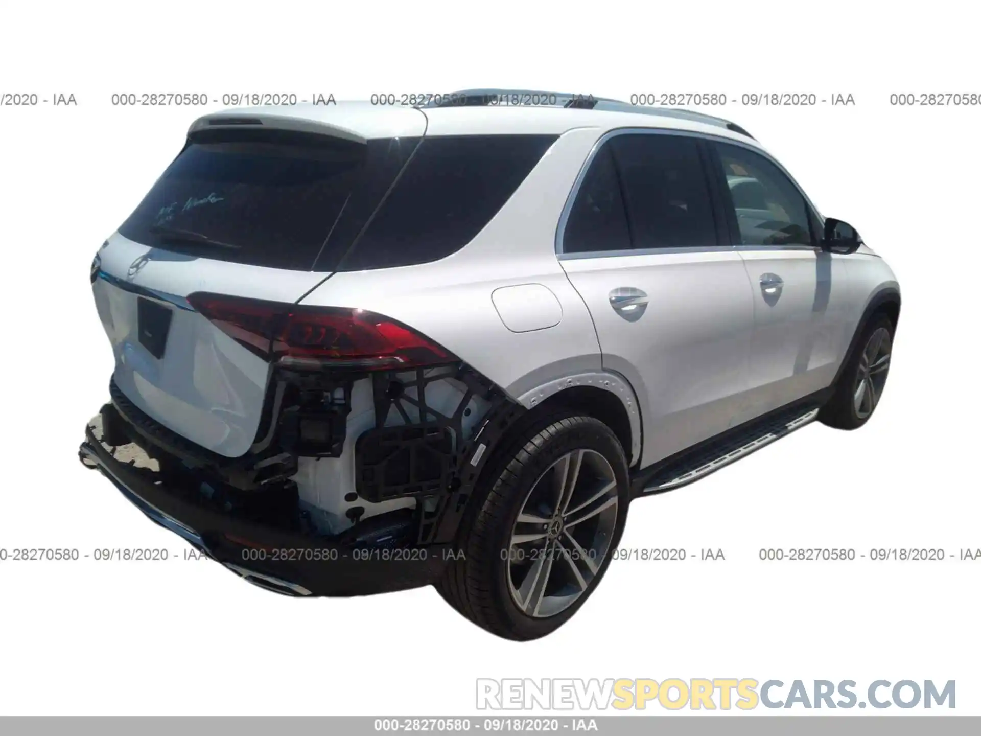 4 Фотография поврежденного автомобиля 4JGFB4JB2LA243525 MERCEDES-BENZ GLE 2020