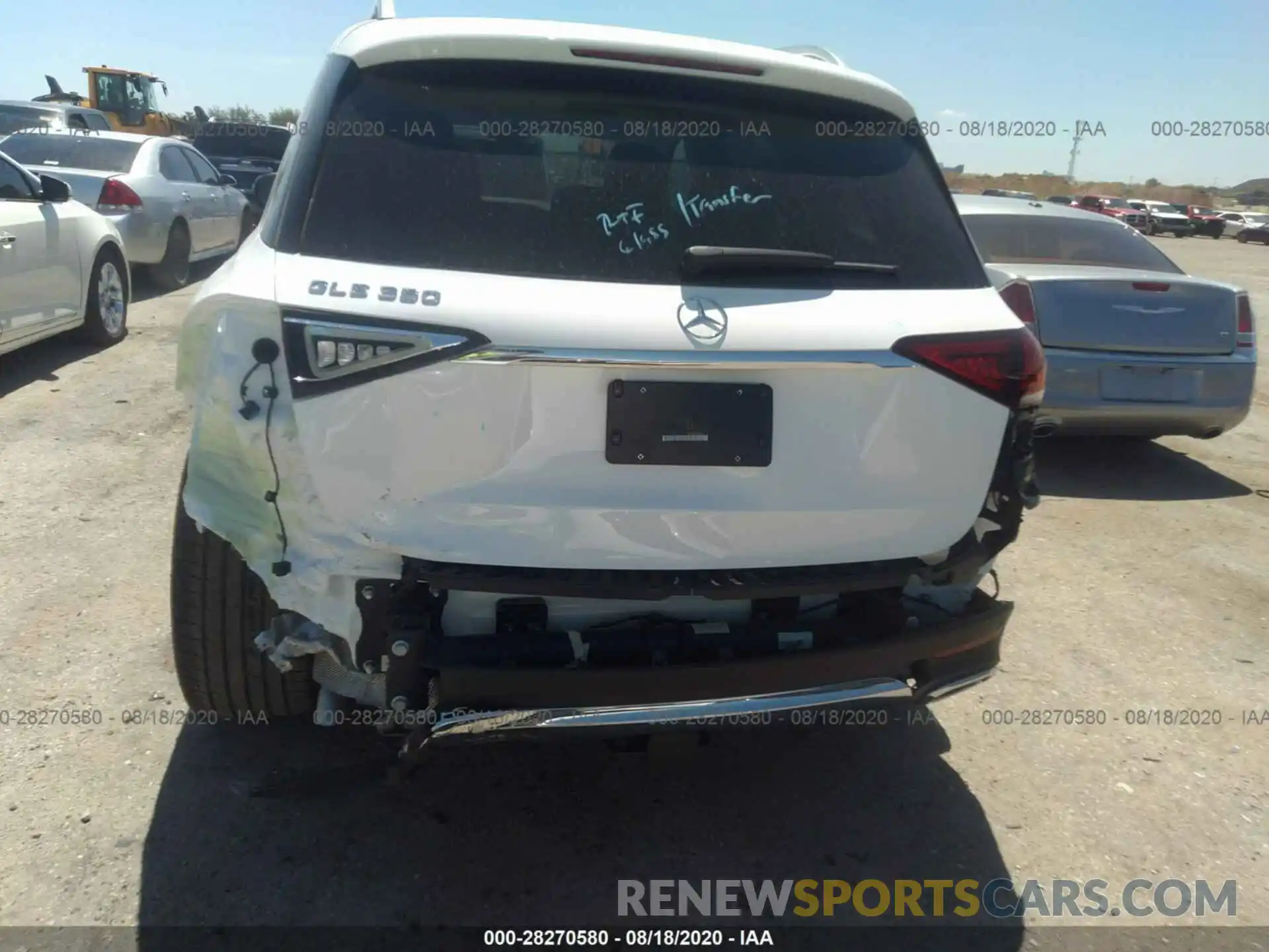 6 Photograph of a damaged car 4JGFB4JB2LA243525 MERCEDES-BENZ GLE 2020