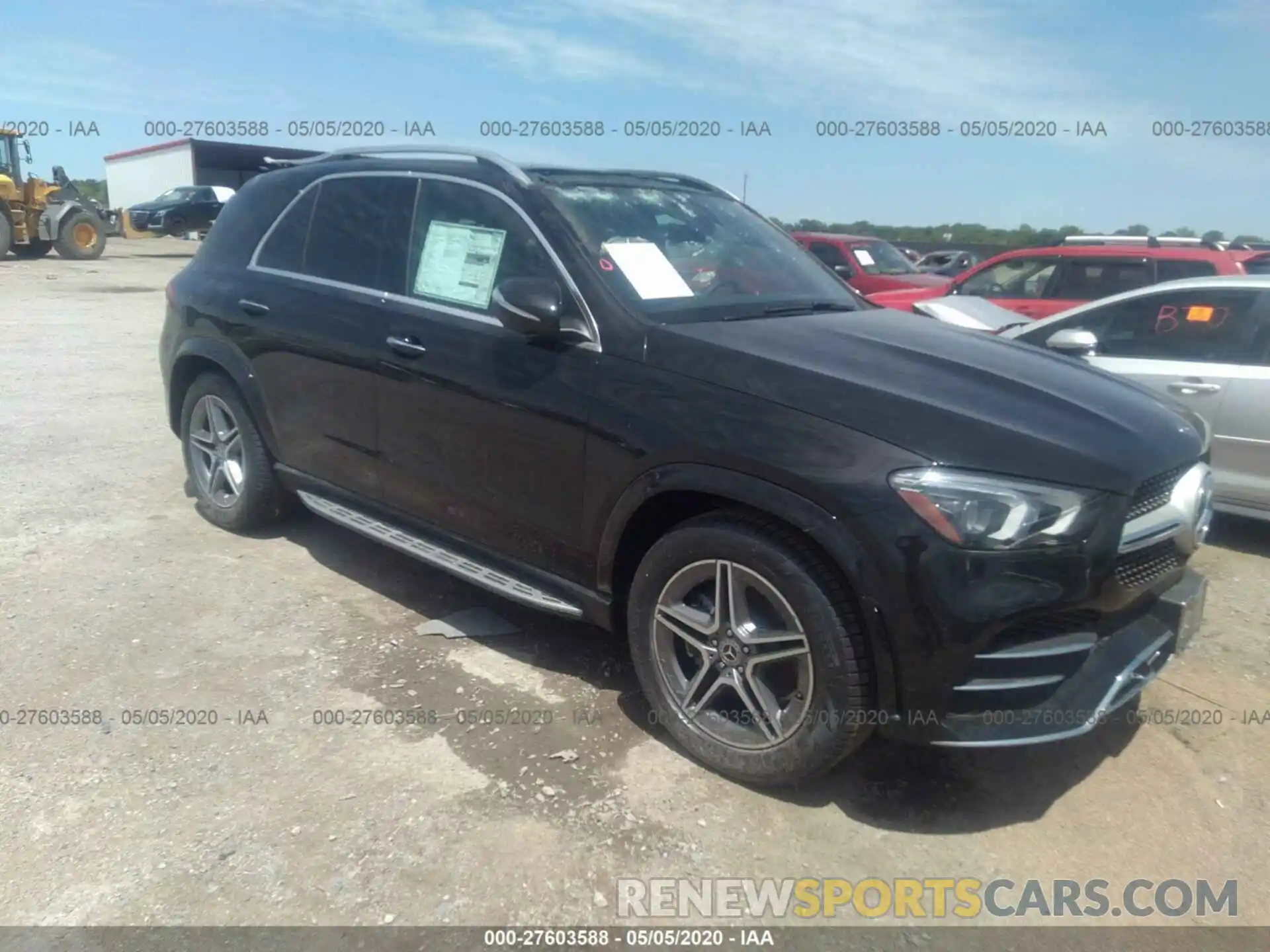 1 Photograph of a damaged car 4JGFB4JB3LA124429 MERCEDES-BENZ GLE 2020