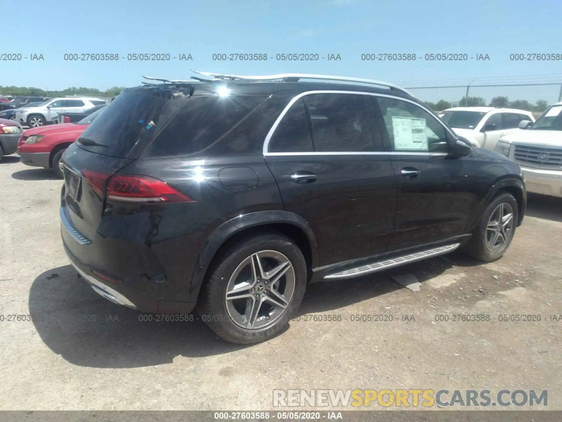 4 Photograph of a damaged car 4JGFB4JB3LA124429 MERCEDES-BENZ GLE 2020