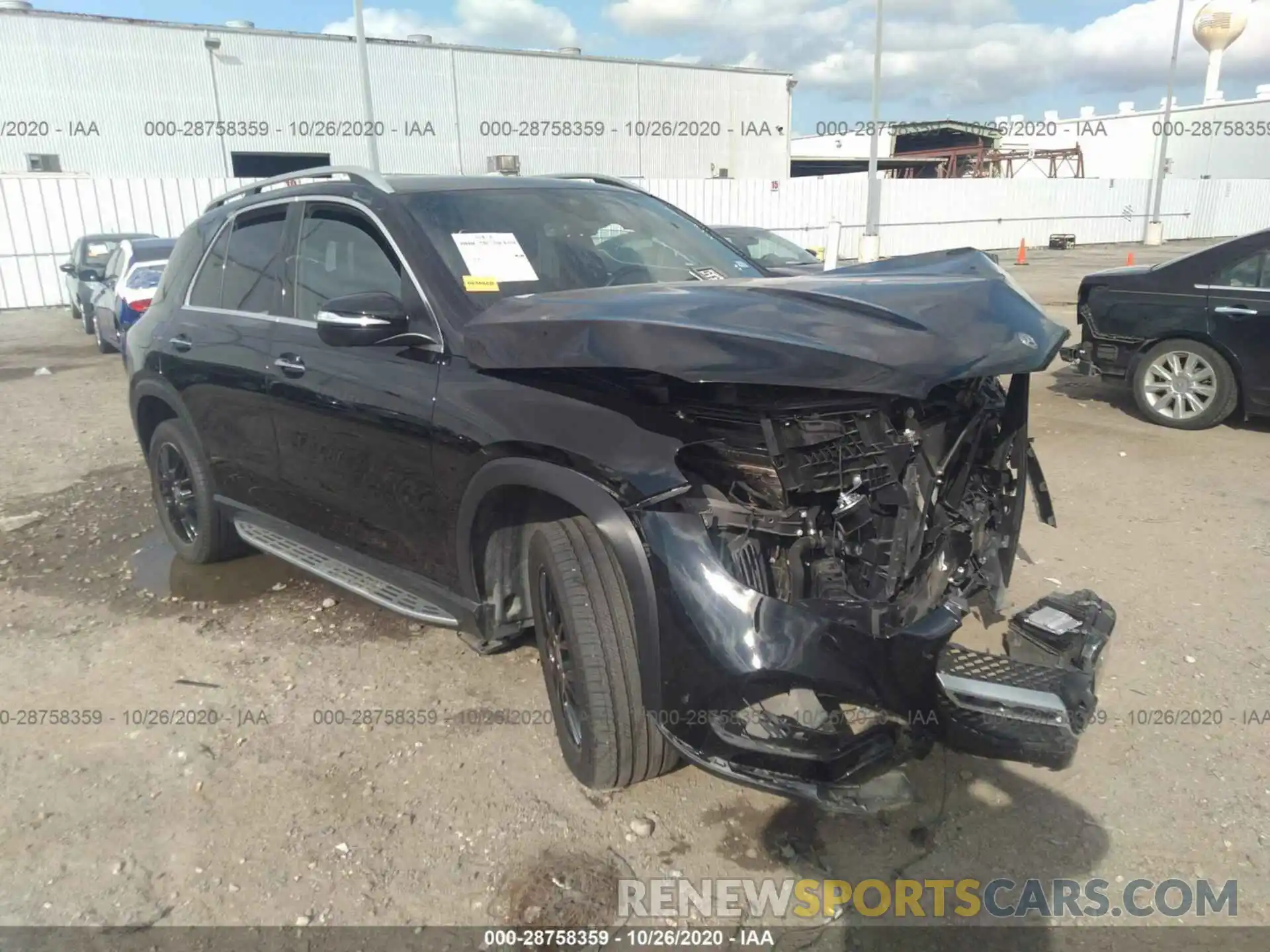 1 Photograph of a damaged car 4JGFB4JB5LA157870 MERCEDES-BENZ GLE 2020