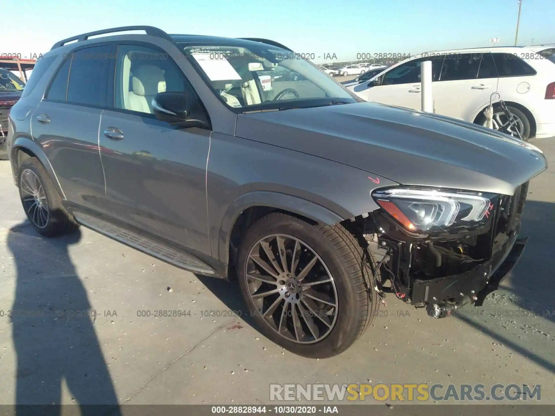 1 Photograph of a damaged car 4JGFB4JB5LA292640 MERCEDES-BENZ GLE 2020