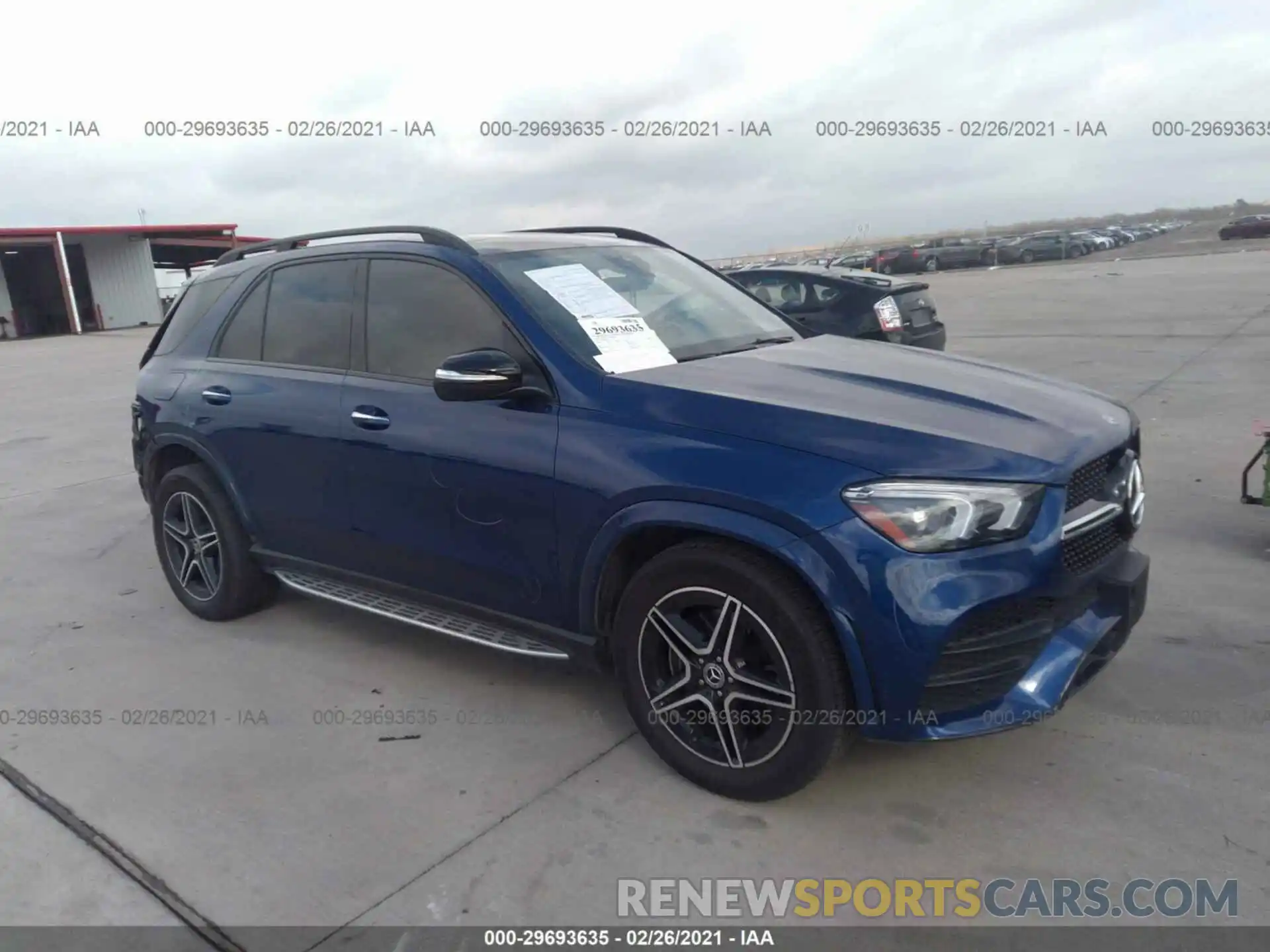 1 Photograph of a damaged car 4JGFB4JB6LA210687 MERCEDES-BENZ GLE 2020