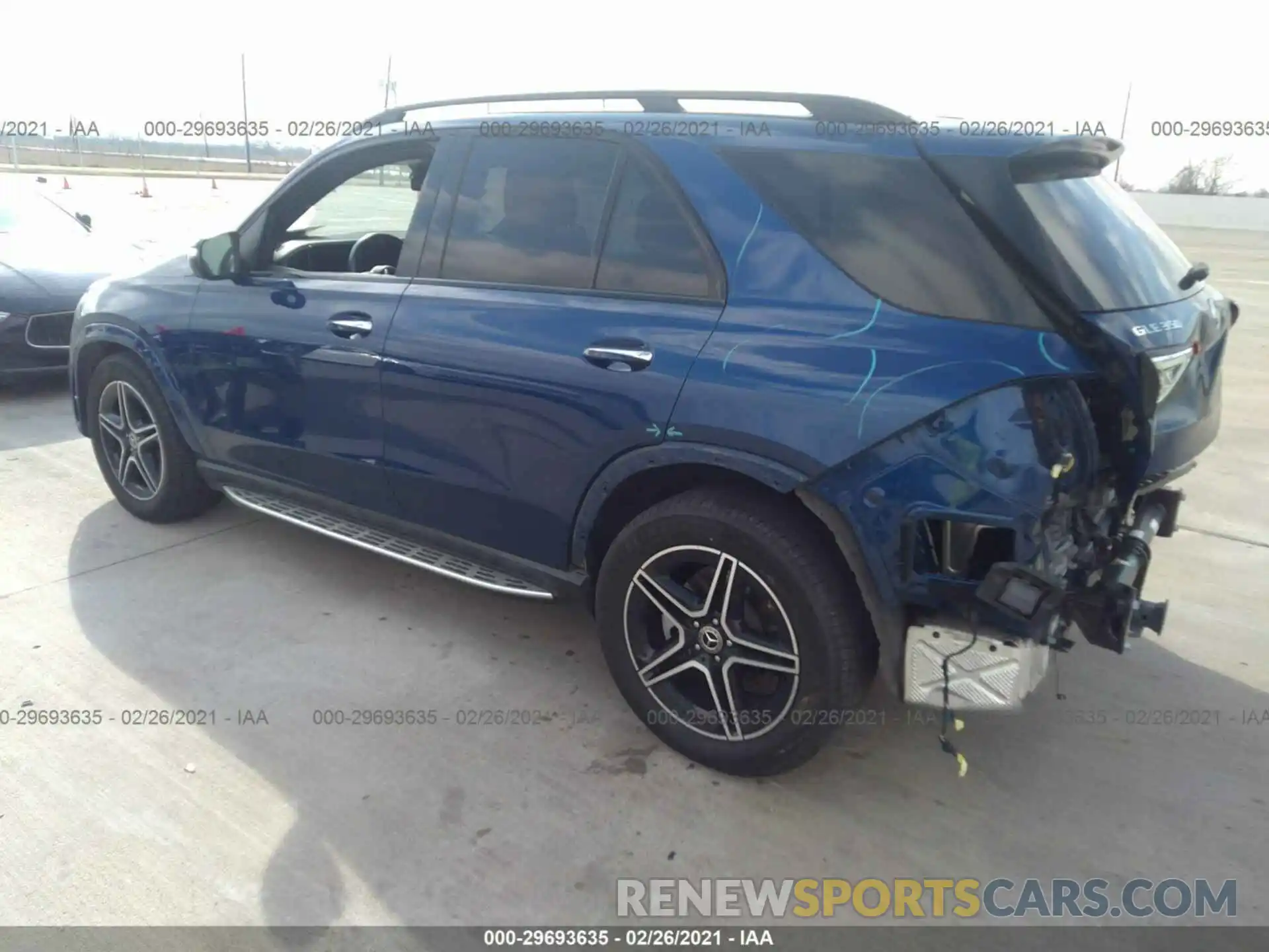 3 Фотография поврежденного автомобиля 4JGFB4JB6LA210687 MERCEDES-BENZ GLE 2020