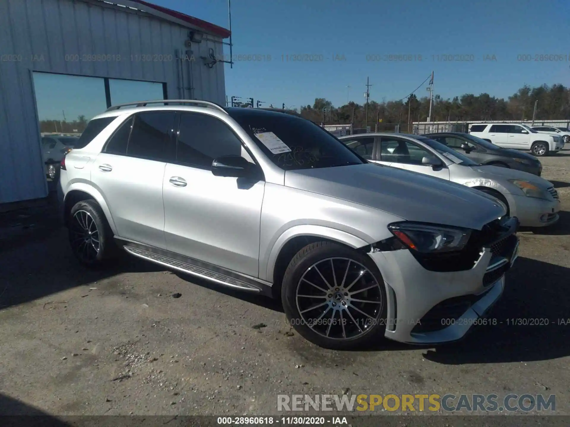 1 Photograph of a damaged car 4JGFB4JB6LA292646 MERCEDES-BENZ GLE 2020