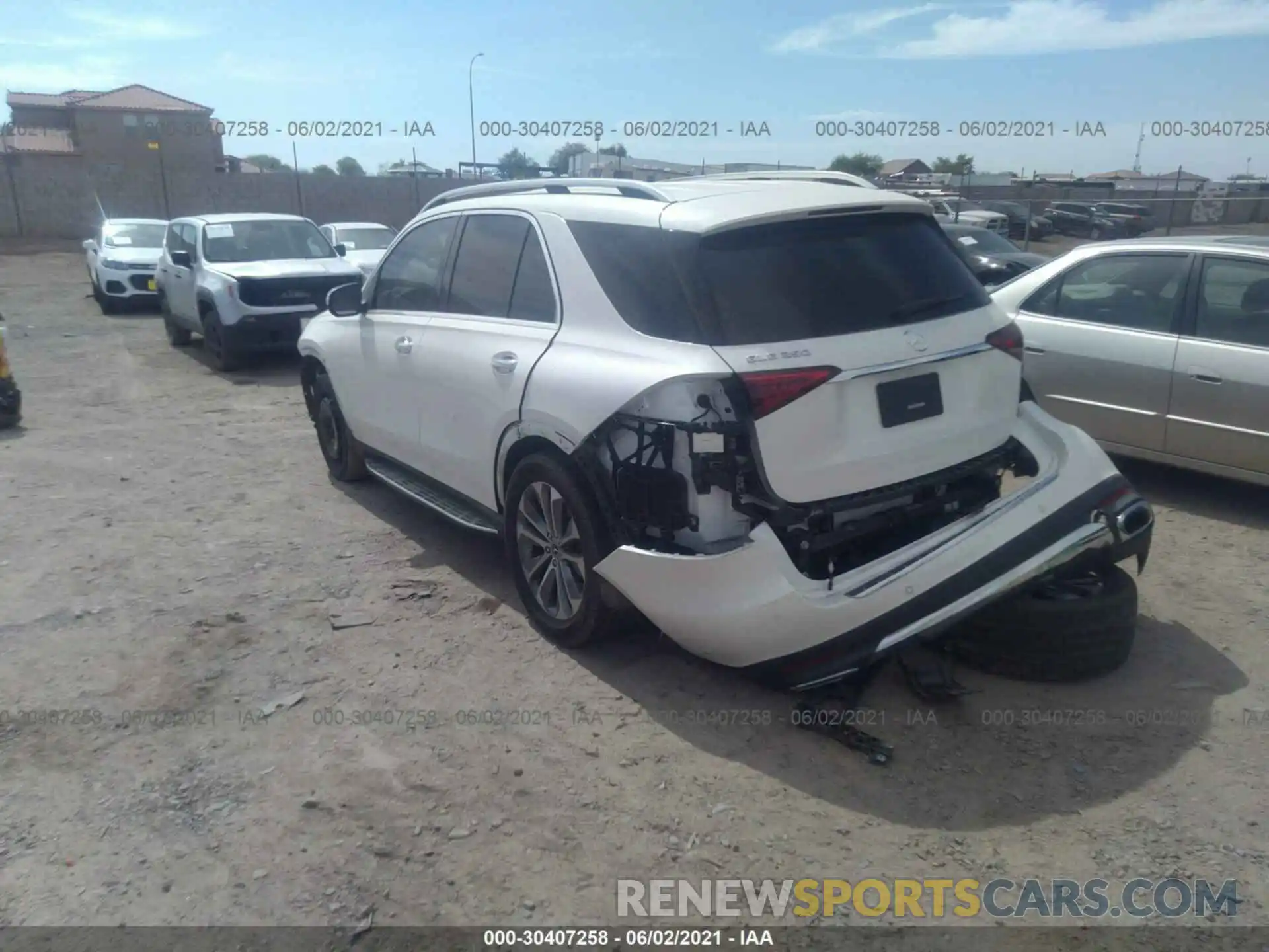 6 Photograph of a damaged car 4JGFB4JB7LA130640 MERCEDES-BENZ GLE 2020