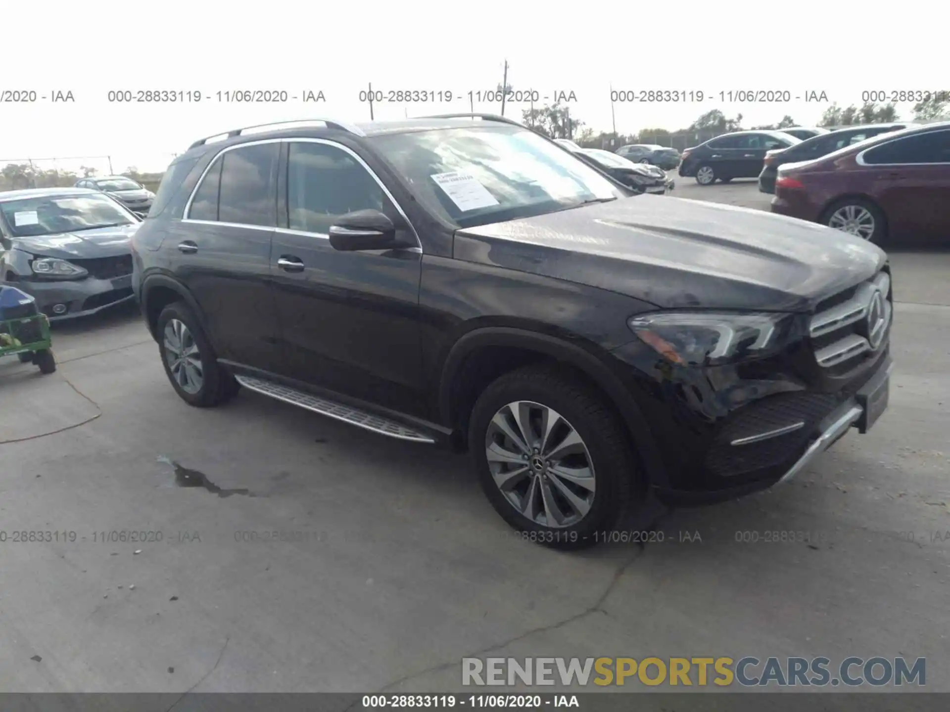 1 Photograph of a damaged car 4JGFB4JB7LA203800 MERCEDES-BENZ GLE 2020