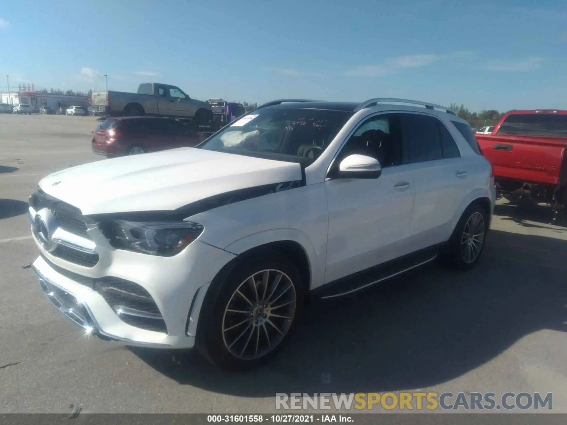 2 Фотография поврежденного автомобиля 4JGFB4JB7LA216000 MERCEDES-BENZ GLE 2020