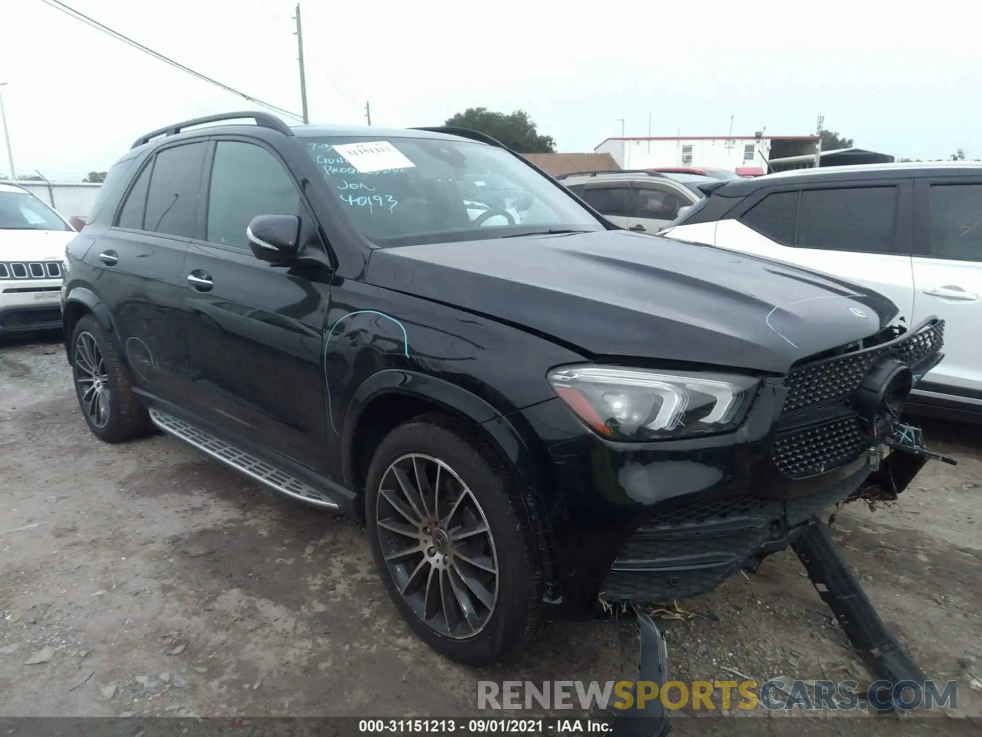 1 Photograph of a damaged car 4JGFB4JB9LA200087 MERCEDES-BENZ GLE 2020