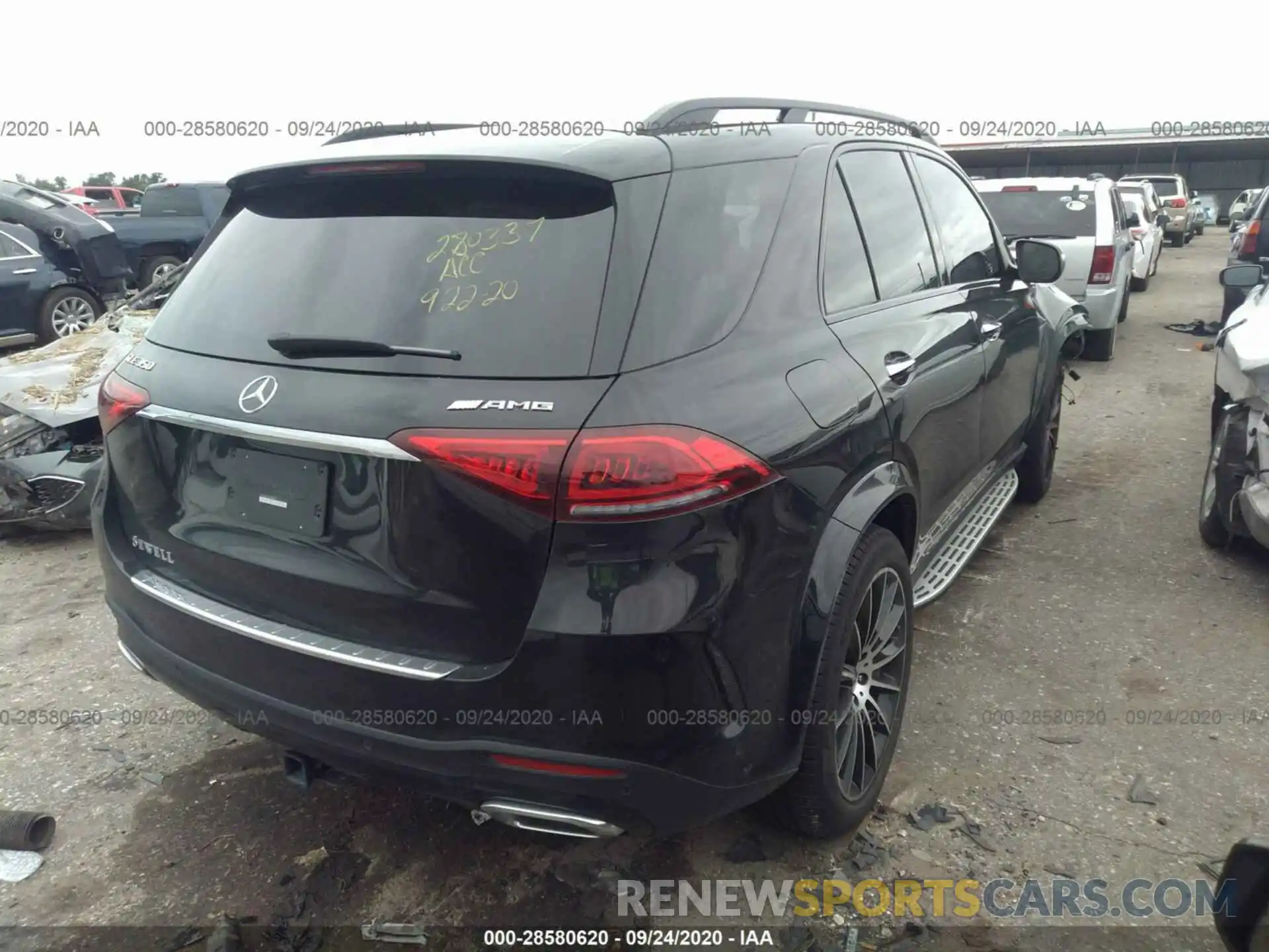 4 Фотография поврежденного автомобиля 4JGFB4JE2LA208543 MERCEDES-BENZ GLE 2020