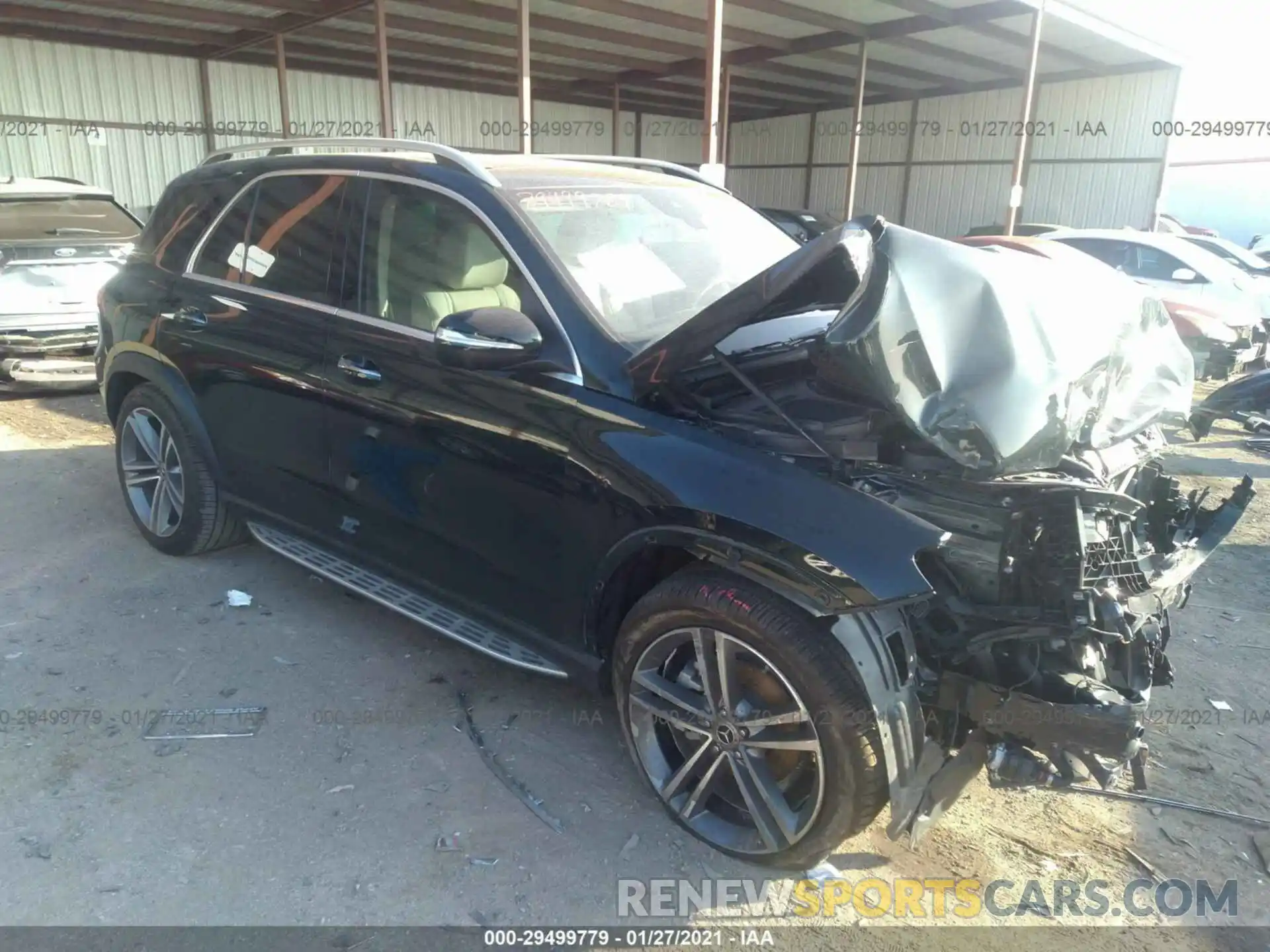 1 Photograph of a damaged car 4JGFB4JE6LA180049 MERCEDES-BENZ GLE 2020