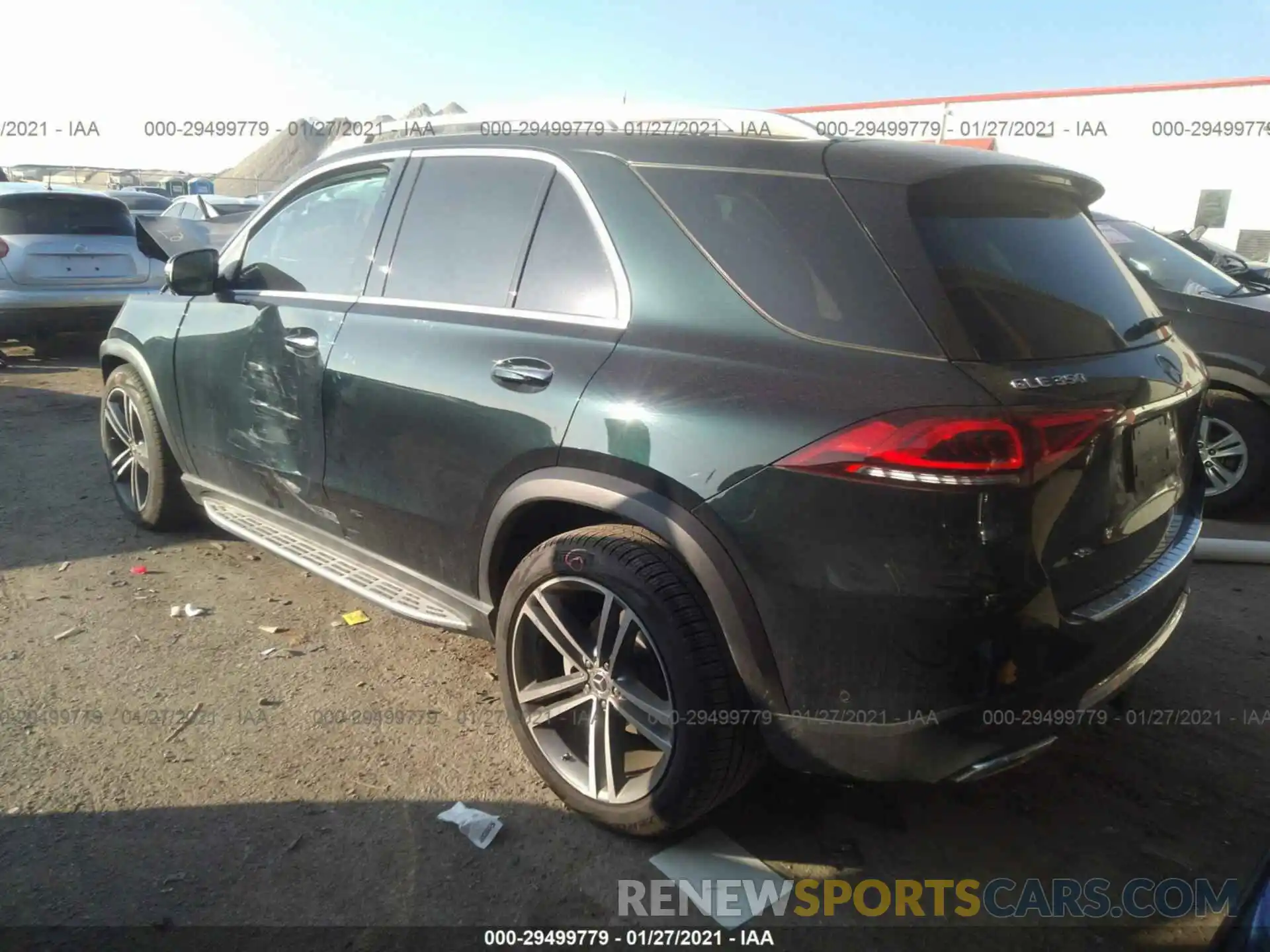 3 Photograph of a damaged car 4JGFB4JE6LA180049 MERCEDES-BENZ GLE 2020