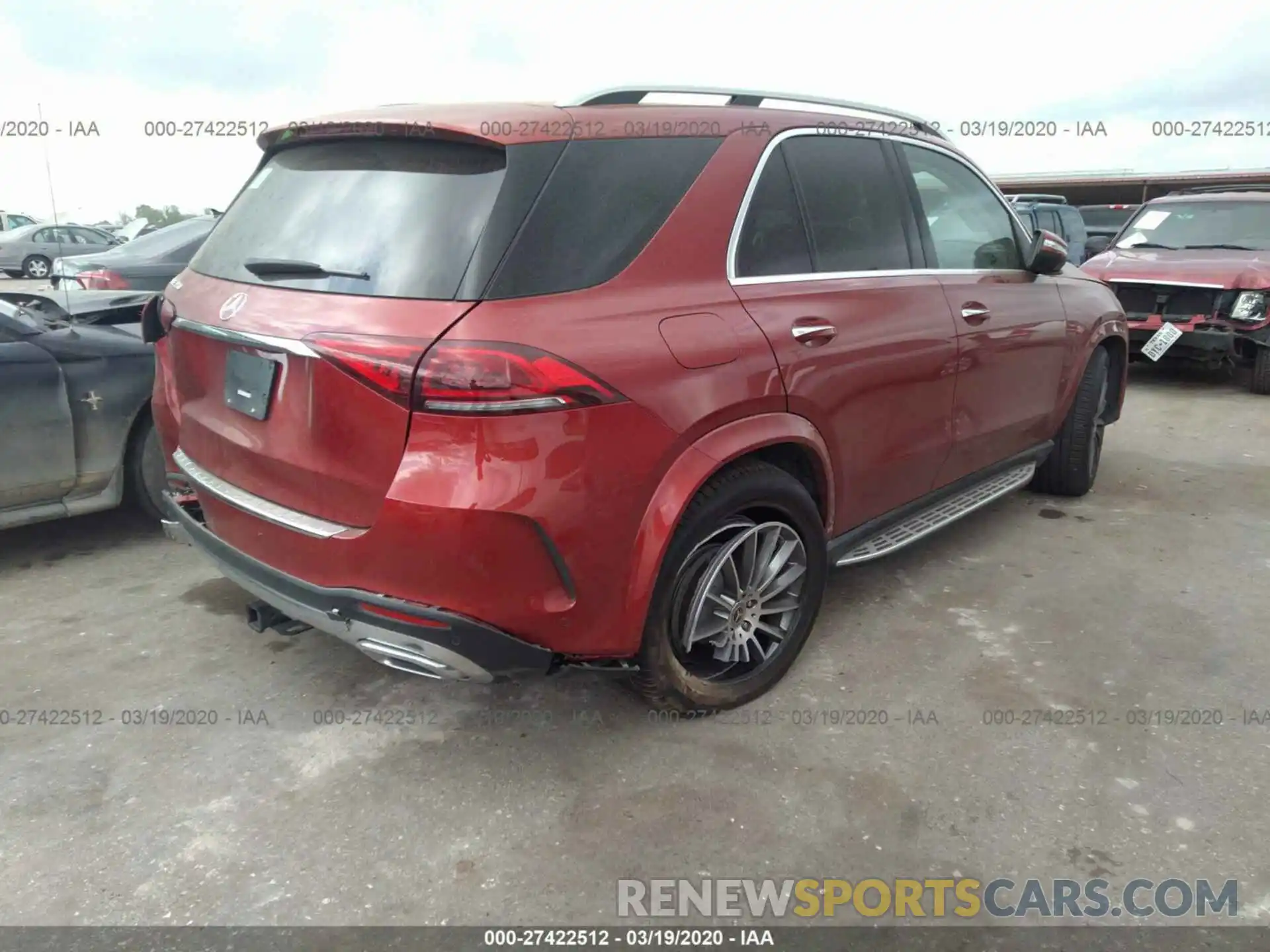 4 Photograph of a damaged car 4JGFB4JE7LA142975 MERCEDES-BENZ GLE 2020