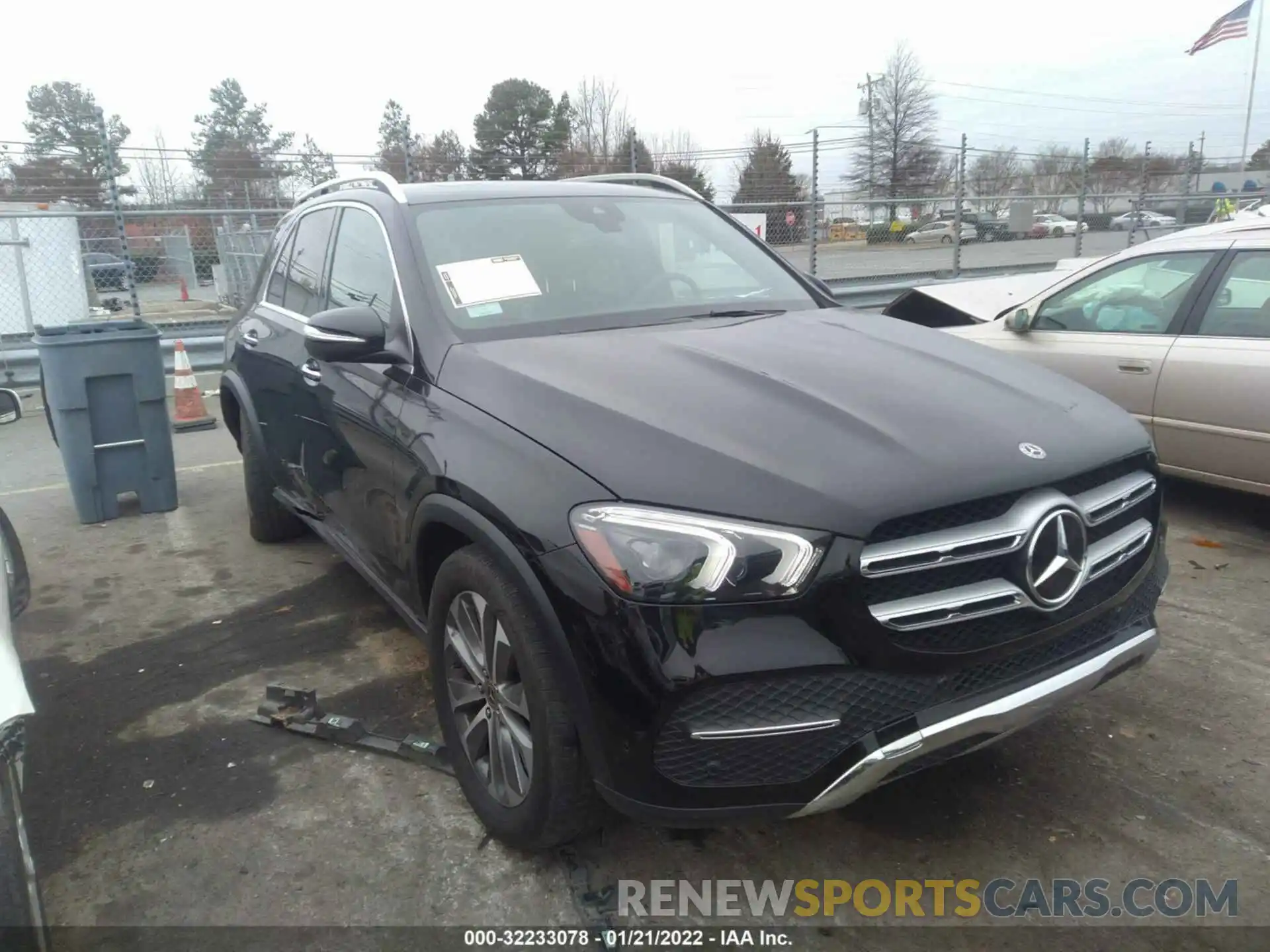 1 Photograph of a damaged car 4JGFB4JE9LA122291 MERCEDES-BENZ GLE 2020