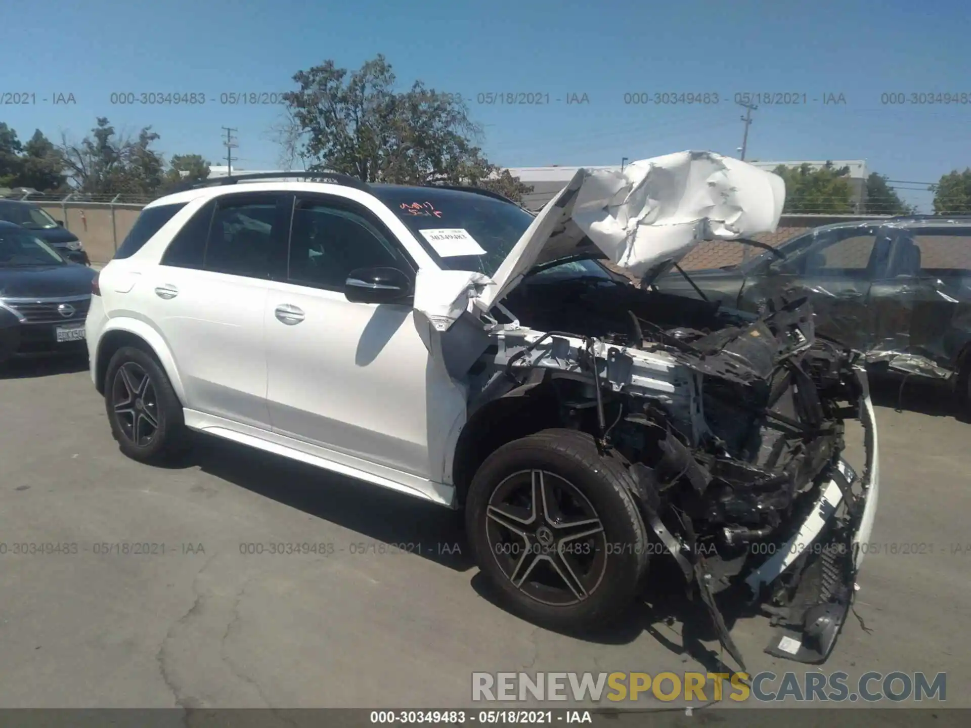 1 Photograph of a damaged car 4JGFB4KB0LA001346 MERCEDES-BENZ GLE 2020