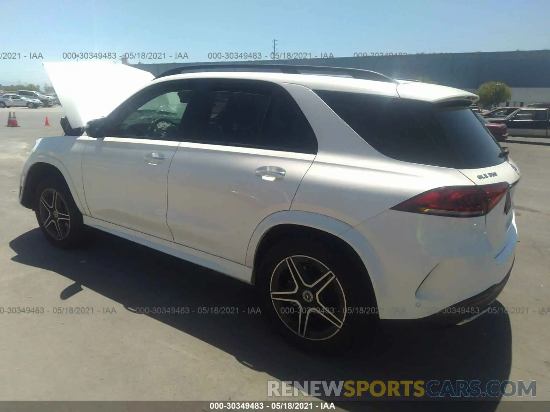 3 Фотография поврежденного автомобиля 4JGFB4KB0LA001346 MERCEDES-BENZ GLE 2020