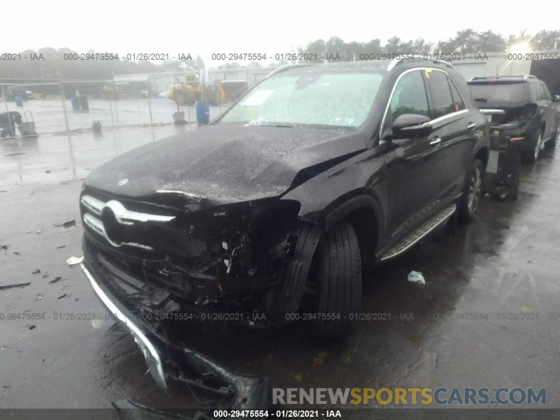 2 Photograph of a damaged car 4JGFB4KB0LA033276 MERCEDES-BENZ GLE 2020