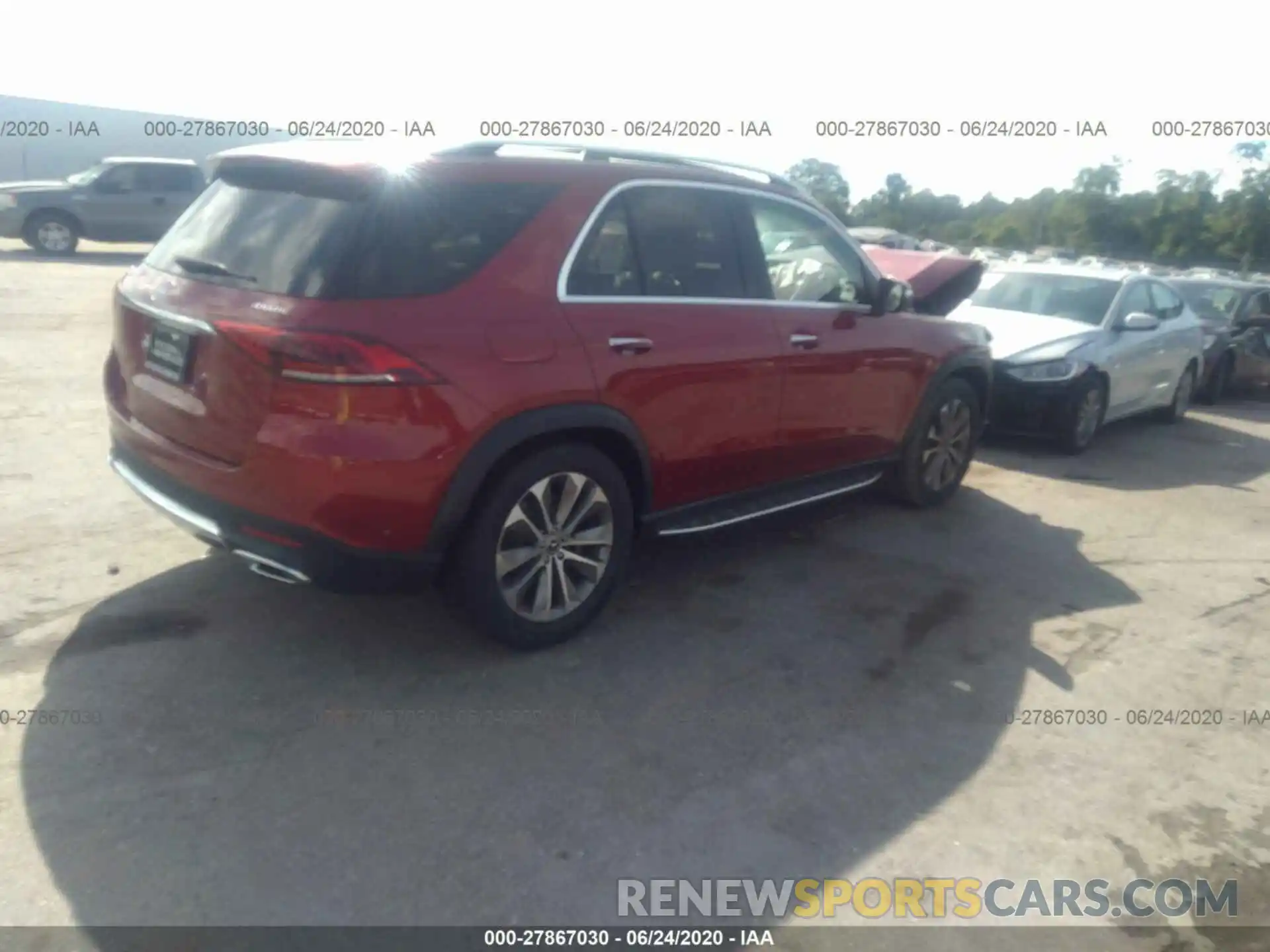 4 Photograph of a damaged car 4JGFB4KB0LA044021 MERCEDES-BENZ GLE 2020