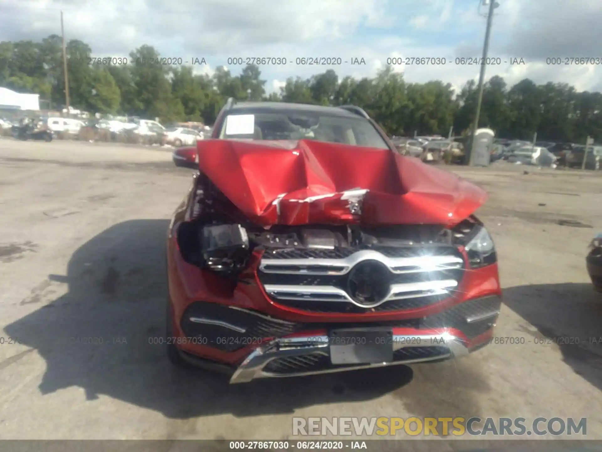 6 Photograph of a damaged car 4JGFB4KB0LA044021 MERCEDES-BENZ GLE 2020