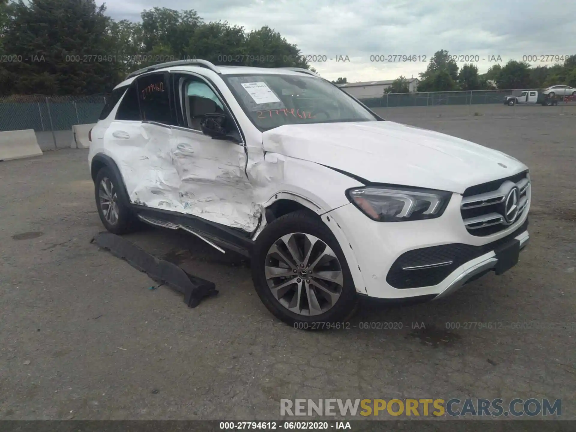 1 Photograph of a damaged car 4JGFB4KB0LA047002 MERCEDES-BENZ GLE 2020