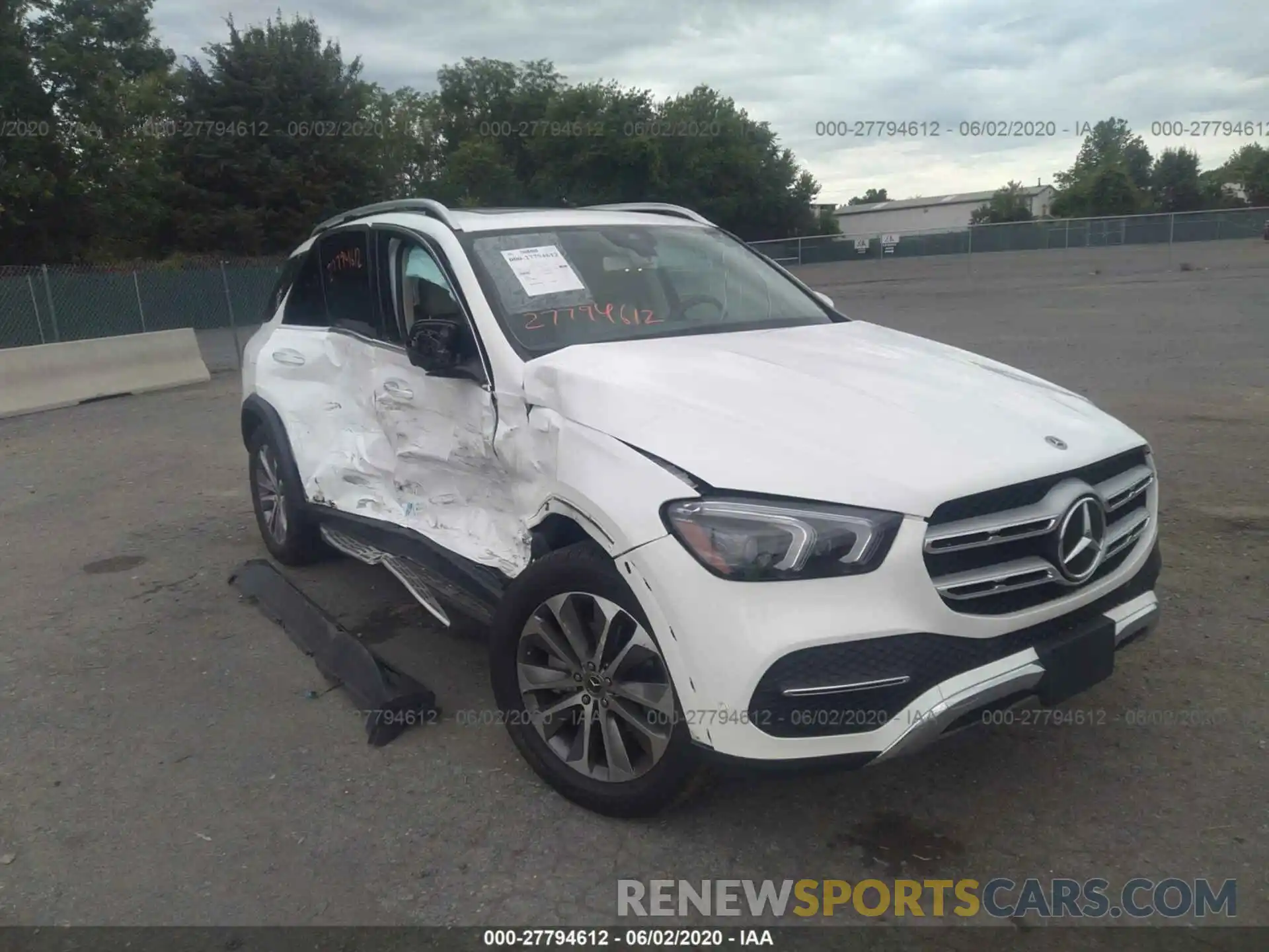 6 Photograph of a damaged car 4JGFB4KB0LA047002 MERCEDES-BENZ GLE 2020