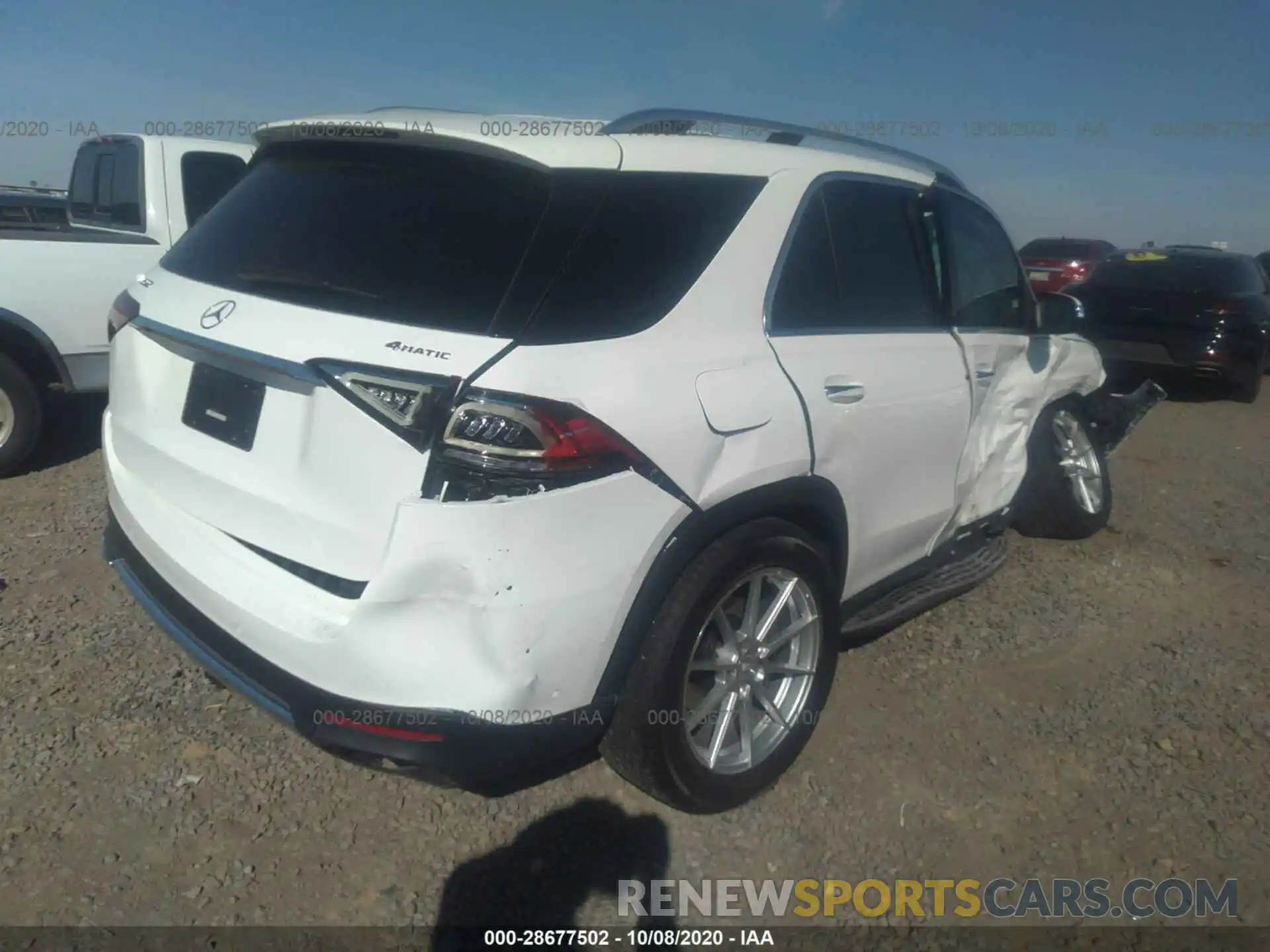 4 Photograph of a damaged car 4JGFB4KB0LA094577 MERCEDES-BENZ GLE 2020