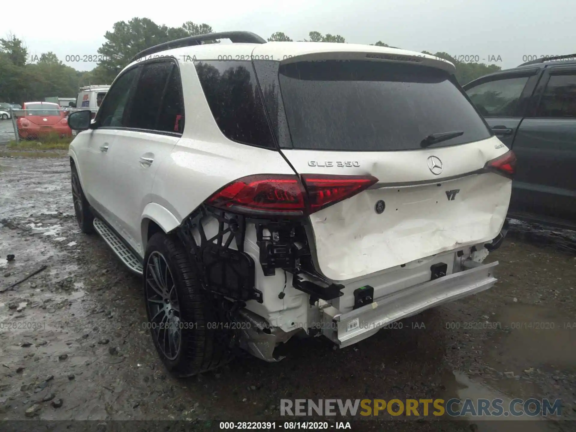 3 Фотография поврежденного автомобиля 4JGFB4KB0LA143888 MERCEDES-BENZ GLE 2020