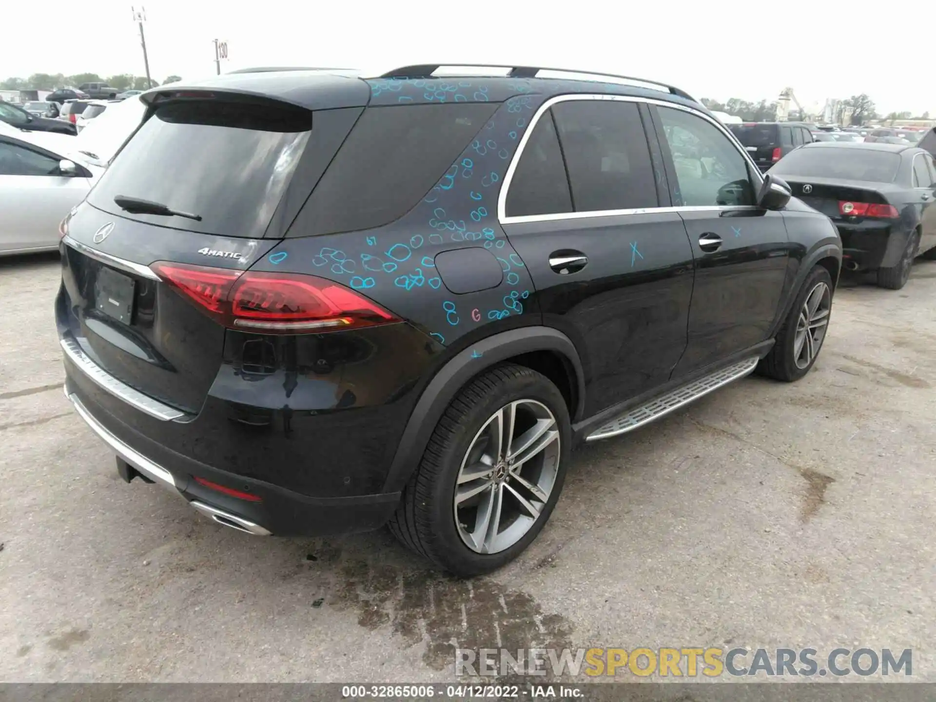 4 Фотография поврежденного автомобиля 4JGFB4KB0LA234434 MERCEDES-BENZ GLE 2020