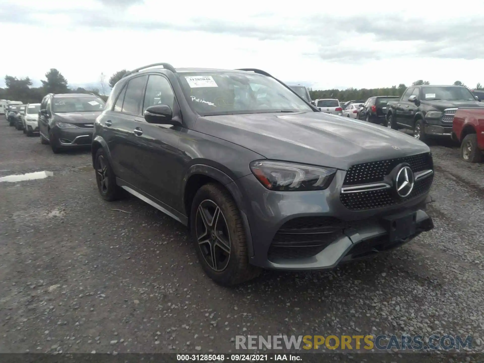 1 Photograph of a damaged car 4JGFB4KB1LA007494 MERCEDES-BENZ GLE 2020