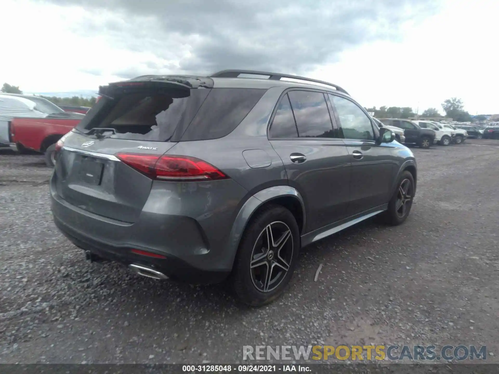 4 Photograph of a damaged car 4JGFB4KB1LA007494 MERCEDES-BENZ GLE 2020