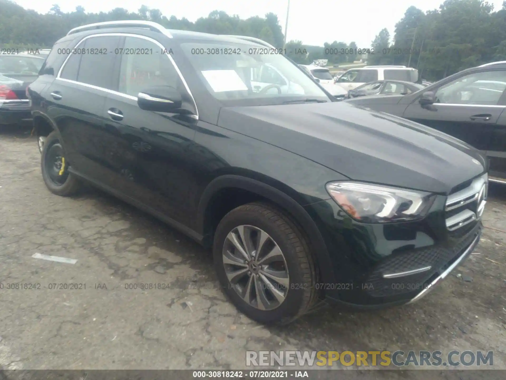 1 Photograph of a damaged car 4JGFB4KB1LA035344 MERCEDES-BENZ GLE 2020