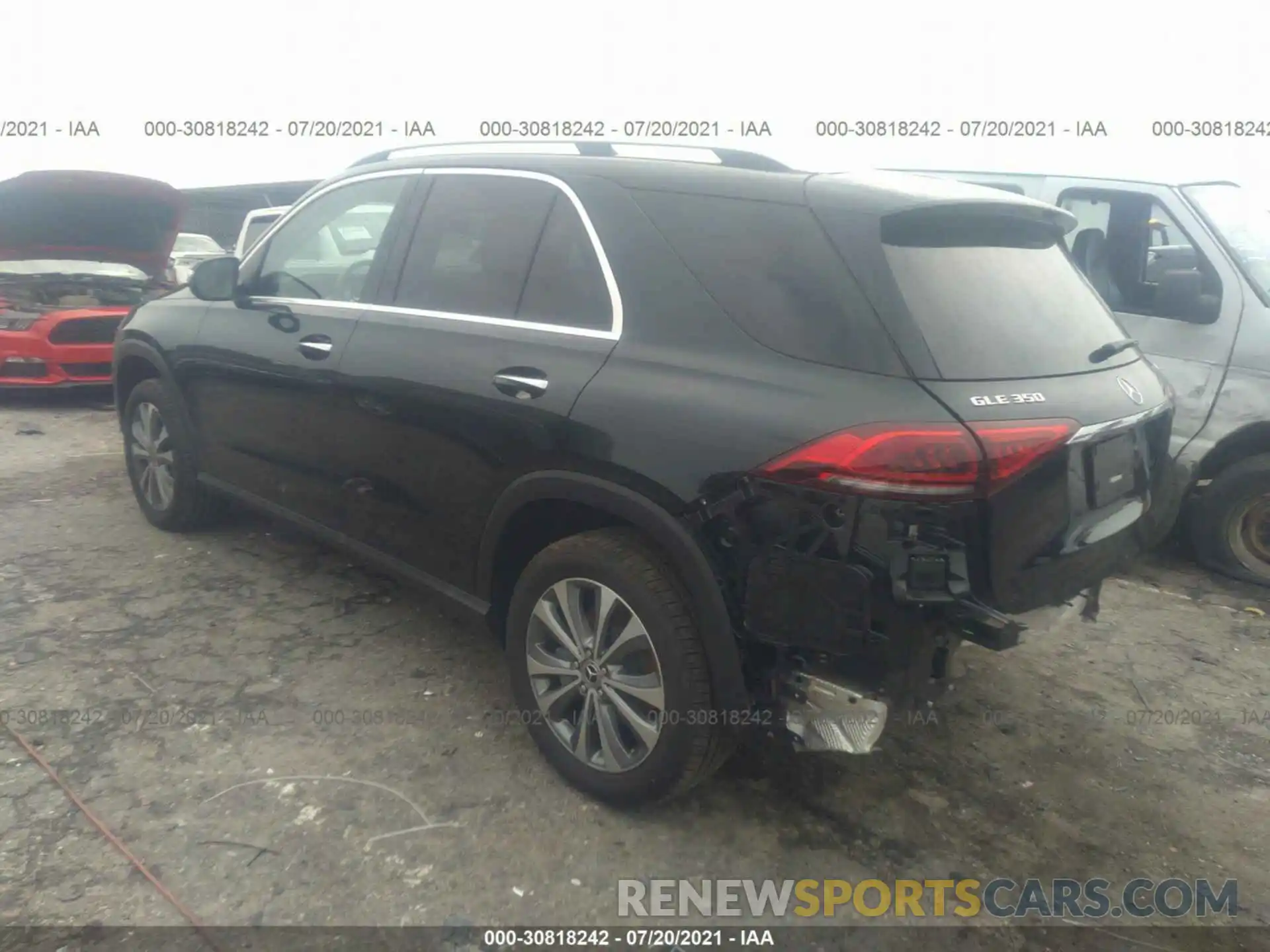 3 Фотография поврежденного автомобиля 4JGFB4KB1LA035344 MERCEDES-BENZ GLE 2020