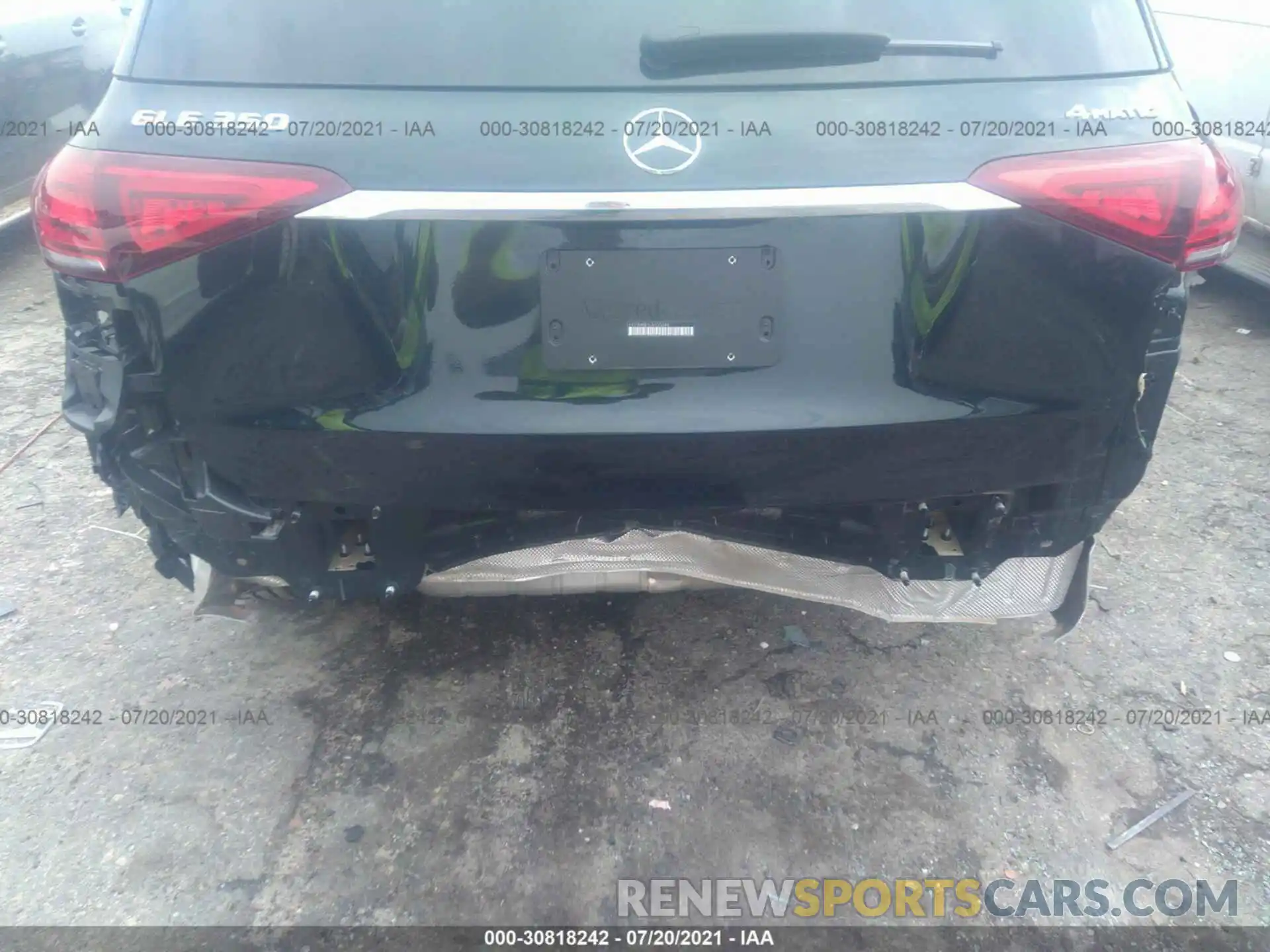 6 Photograph of a damaged car 4JGFB4KB1LA035344 MERCEDES-BENZ GLE 2020