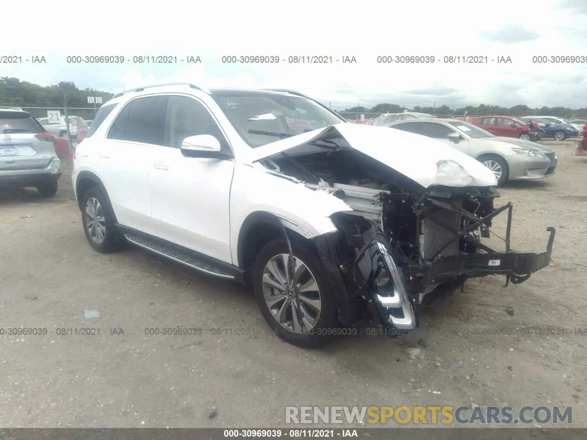 1 Photograph of a damaged car 4JGFB4KB1LA058896 MERCEDES-BENZ GLE 2020