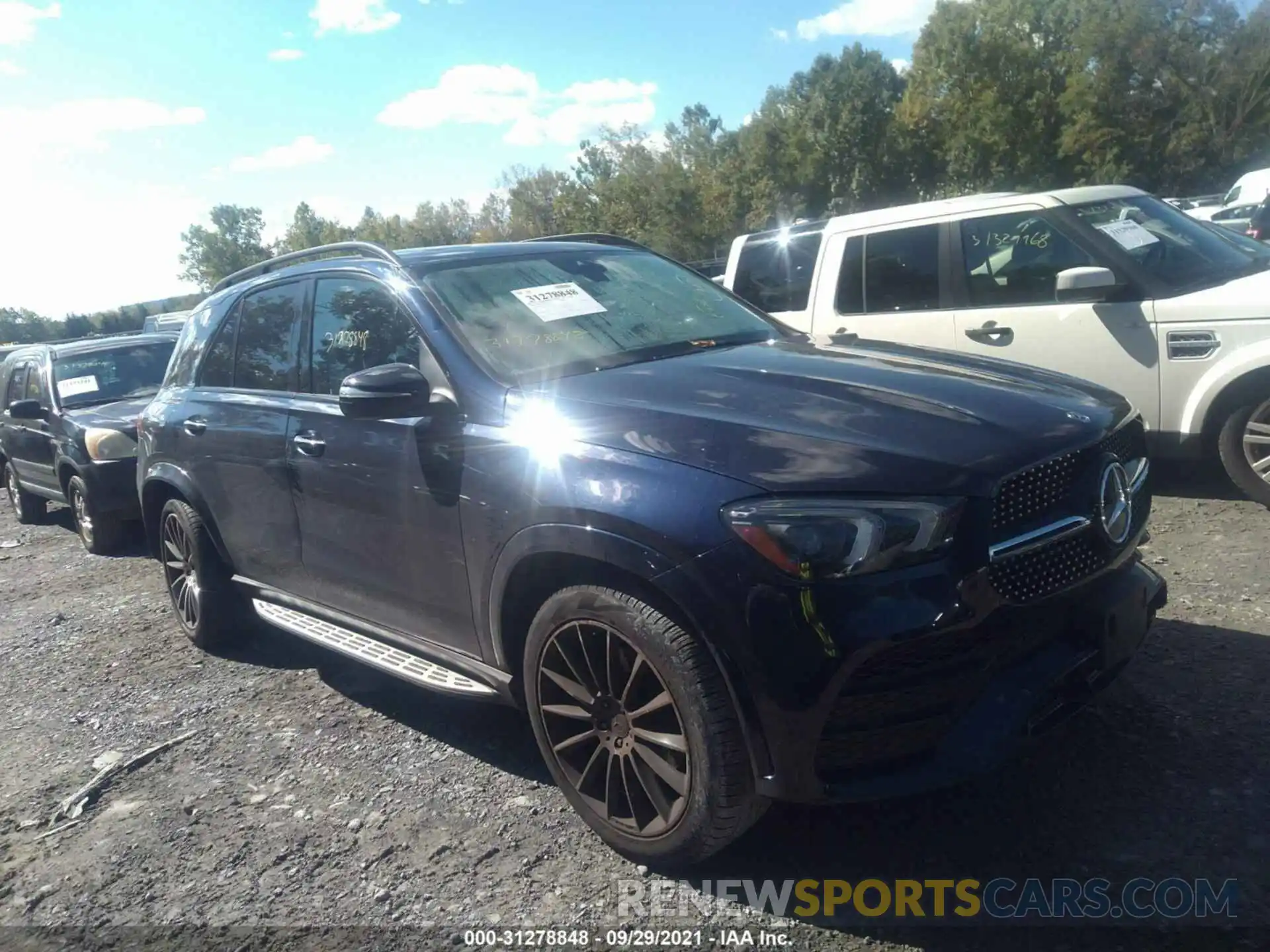 1 Photograph of a damaged car 4JGFB4KB1LA129904 MERCEDES-BENZ GLE 2020