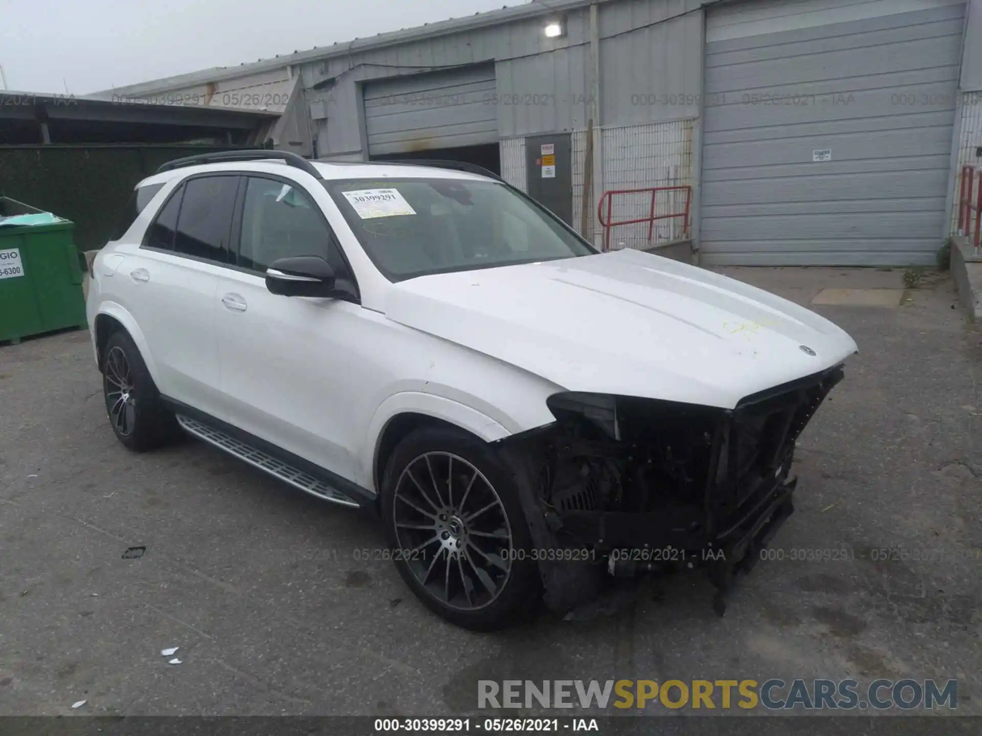 1 Photograph of a damaged car 4JGFB4KB1LA288146 MERCEDES-BENZ GLE 2020