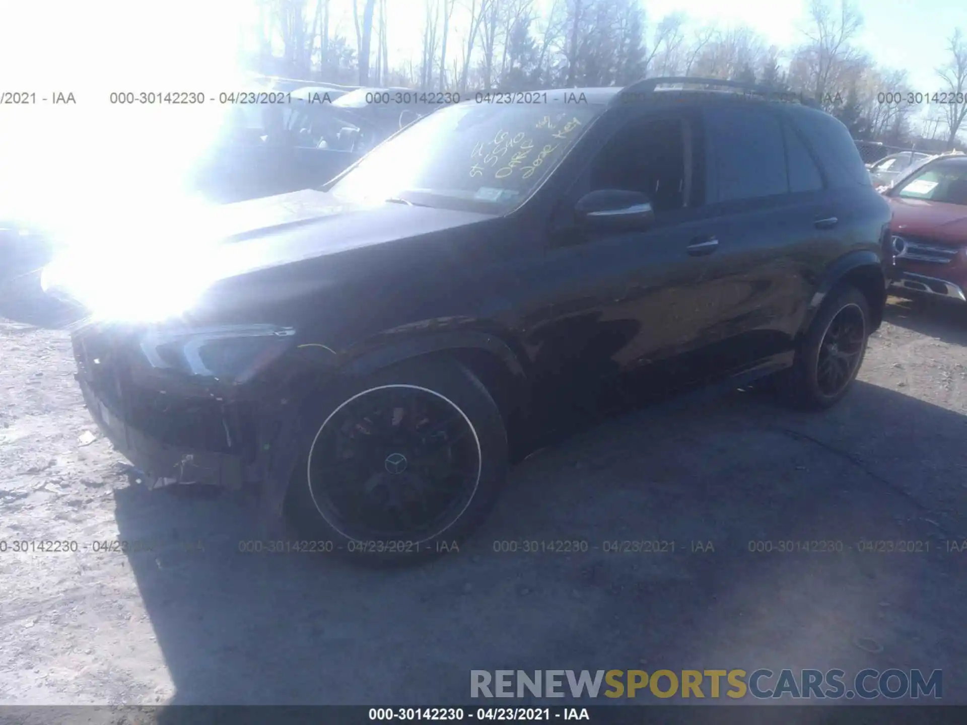 2 Фотография поврежденного автомобиля 4JGFB4KB2LA003101 MERCEDES-BENZ GLE 2020